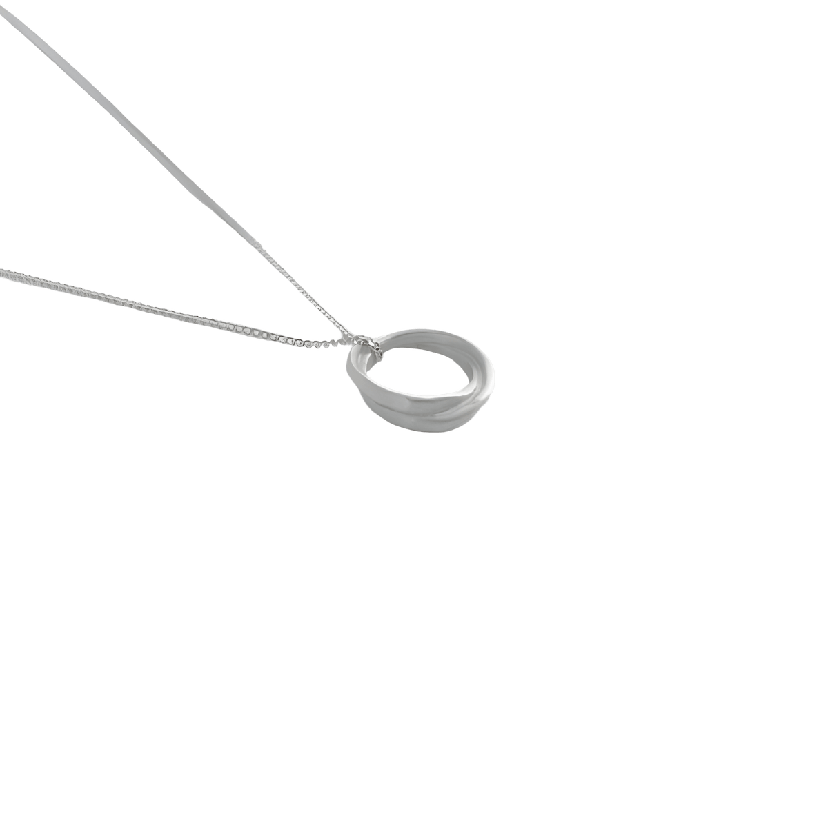 Susi Cala Kette Sophie Twin S Pendant, Silber