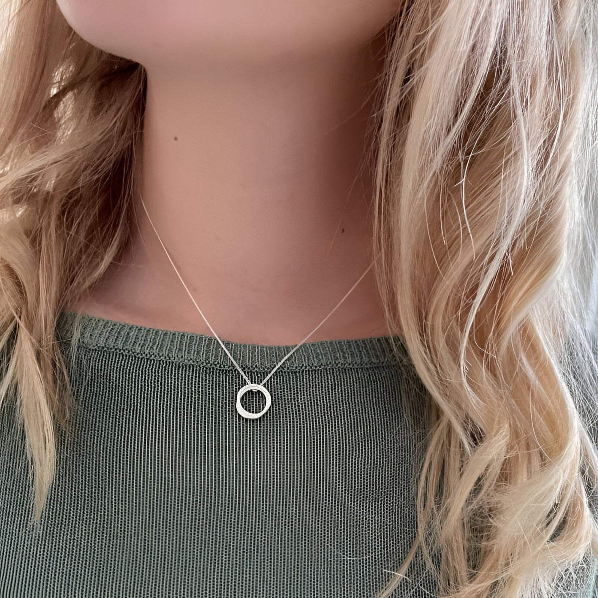 Susi Cala Kette Sophie Twin S Pendant, Silber
