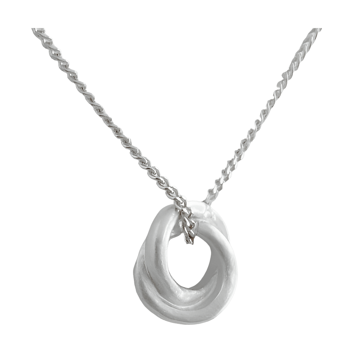 Susi Cala Kette Sophie Twin XS Pendant, Silber