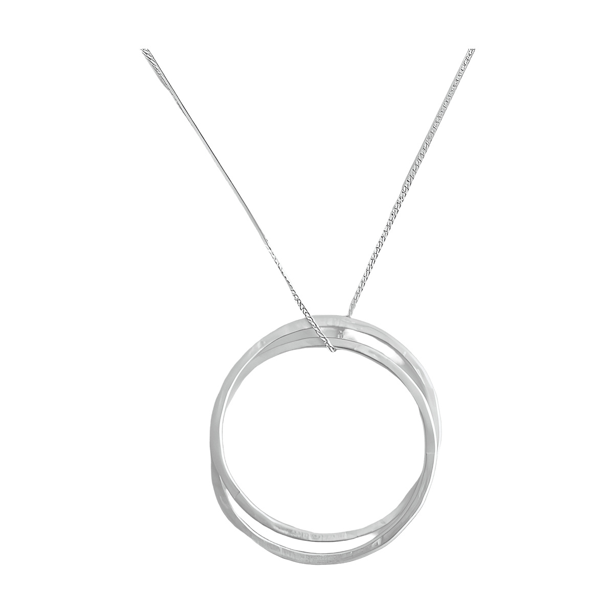 Susi Cala Kette Twin L Pendant , Silber