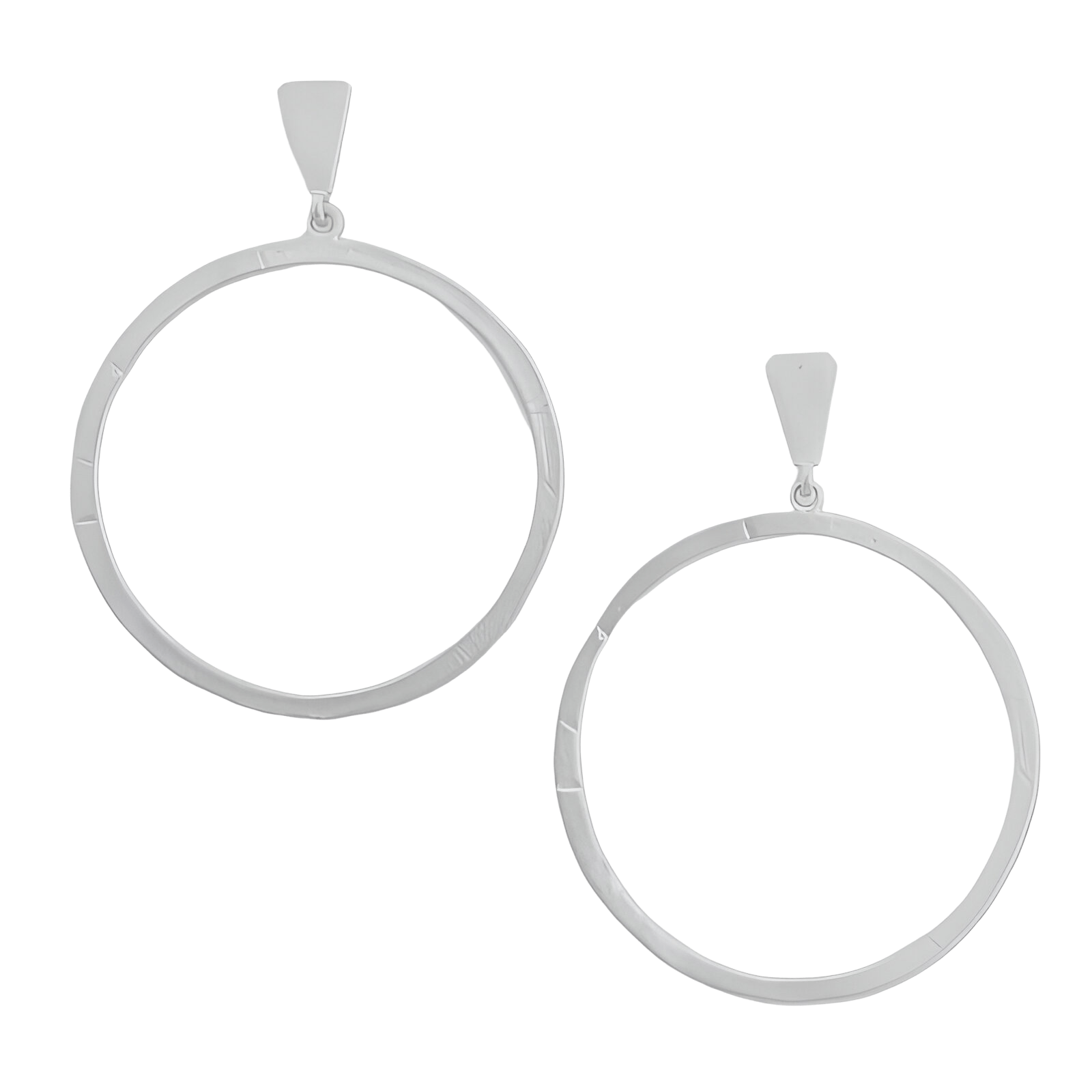 Susi Cala Ohrringe Circle XL, Silber