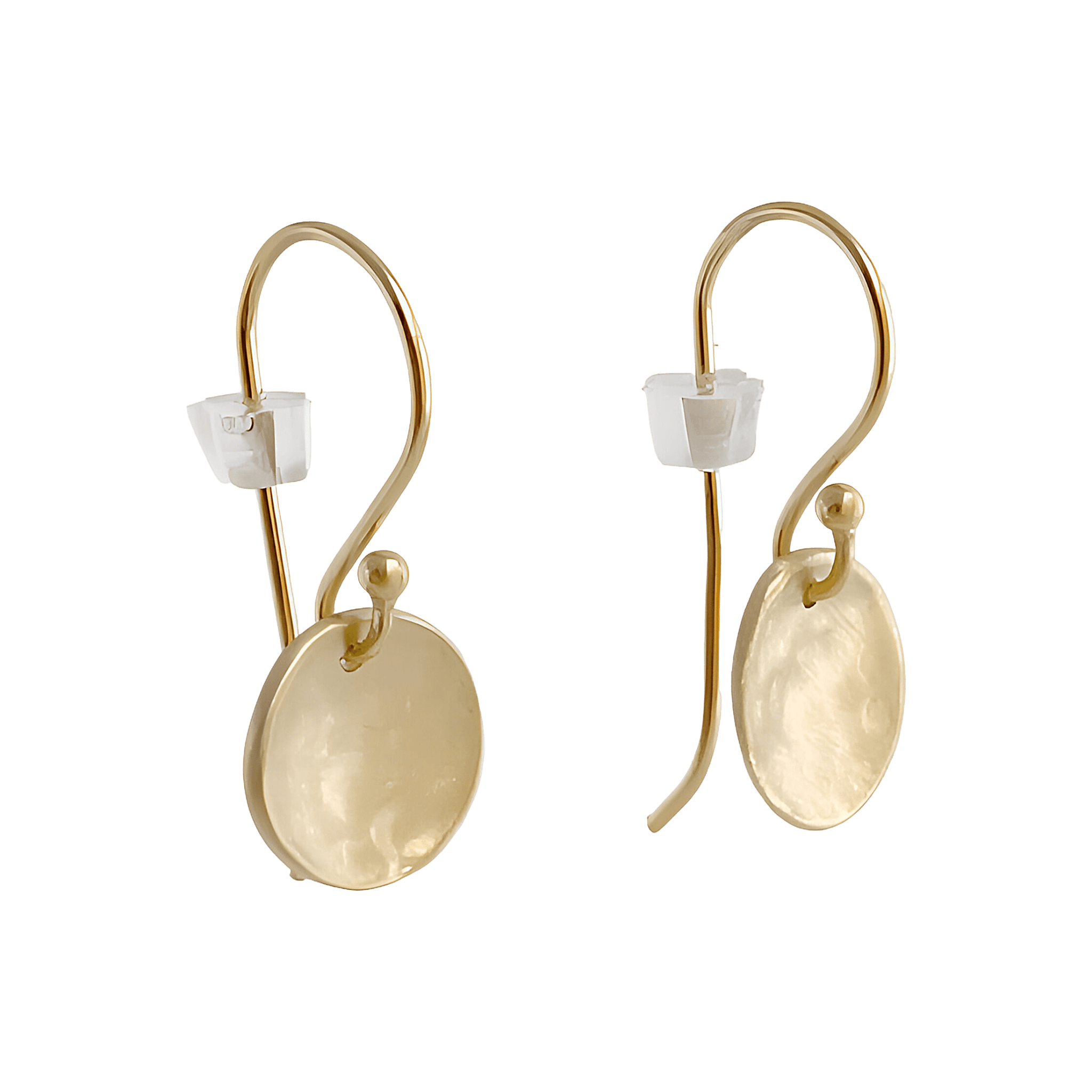 Susi Cala Ohrringe Moon Hippies, S, vergoldet