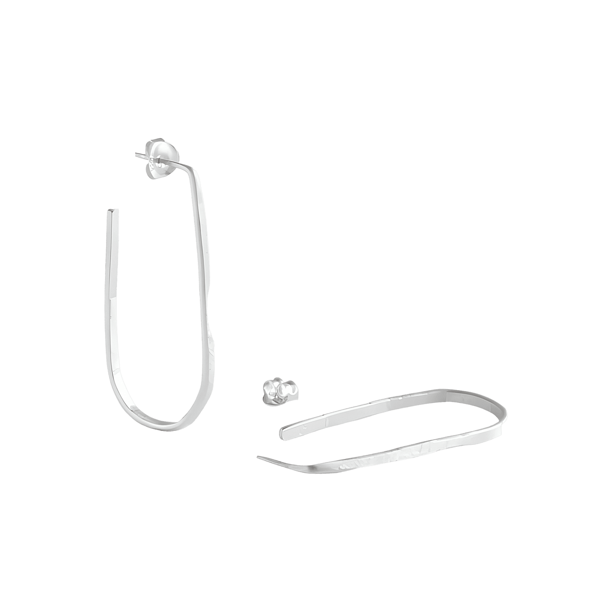 Susi Cala Ohrringe Small Kam, Silber