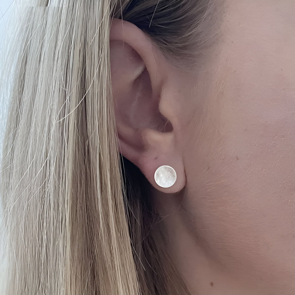 Susi Cala Ohrstecker Moon, XS, Silber