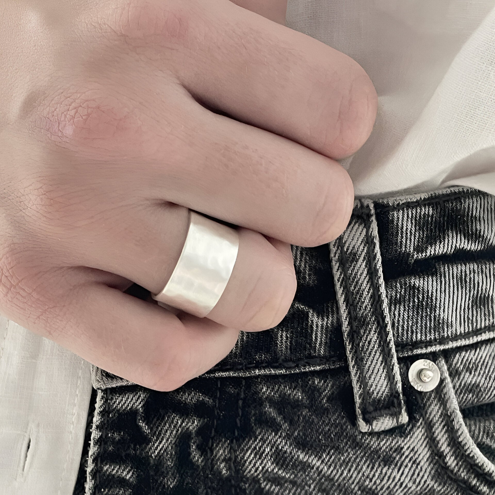 Susi Cala Ring Miss Lemon Big, Silber