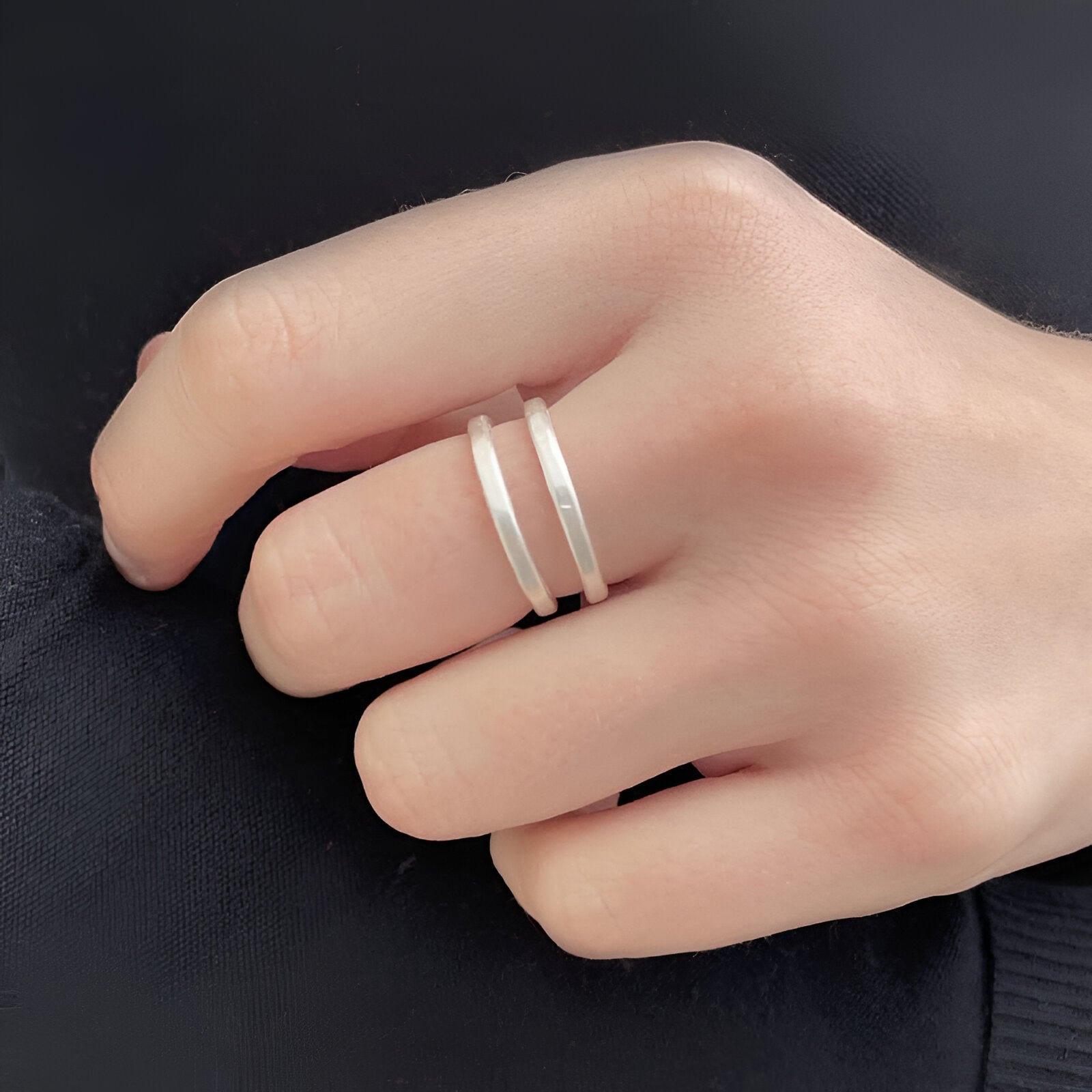 Susi Cala Ring Rock & Soul, Silber