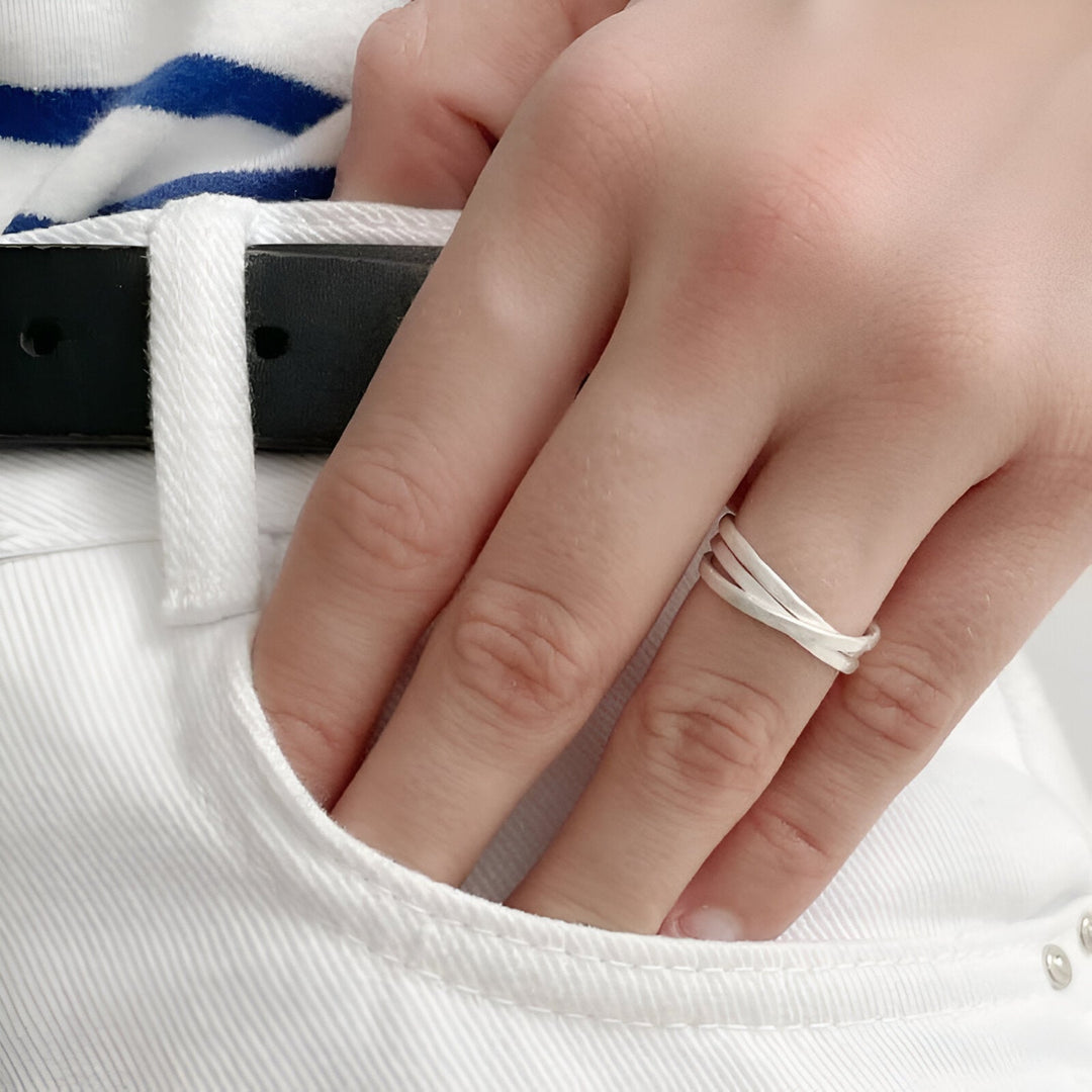 Susi Cala Ring Sophie 3Twin, Silber