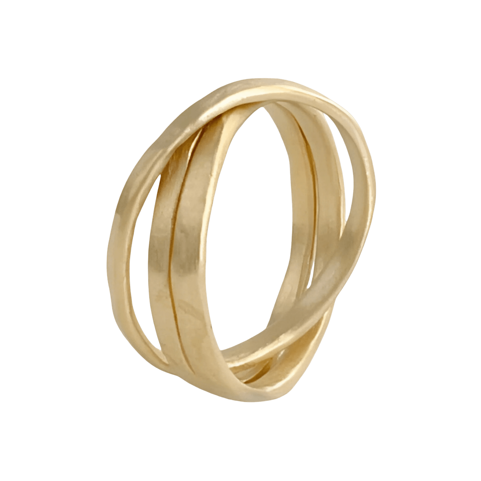 Susi Cala Ring Sophie 3Twin, vergoldet