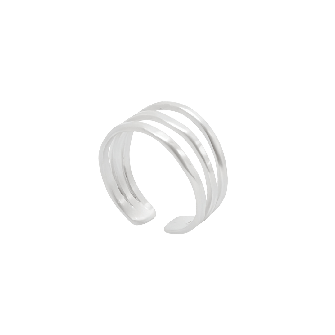 Susi Cala Ring Sophie Triple, Silber