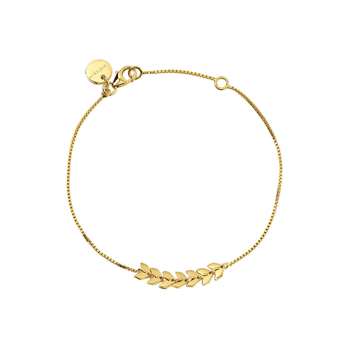 Syster P Armband Layers Simone, vergoldet