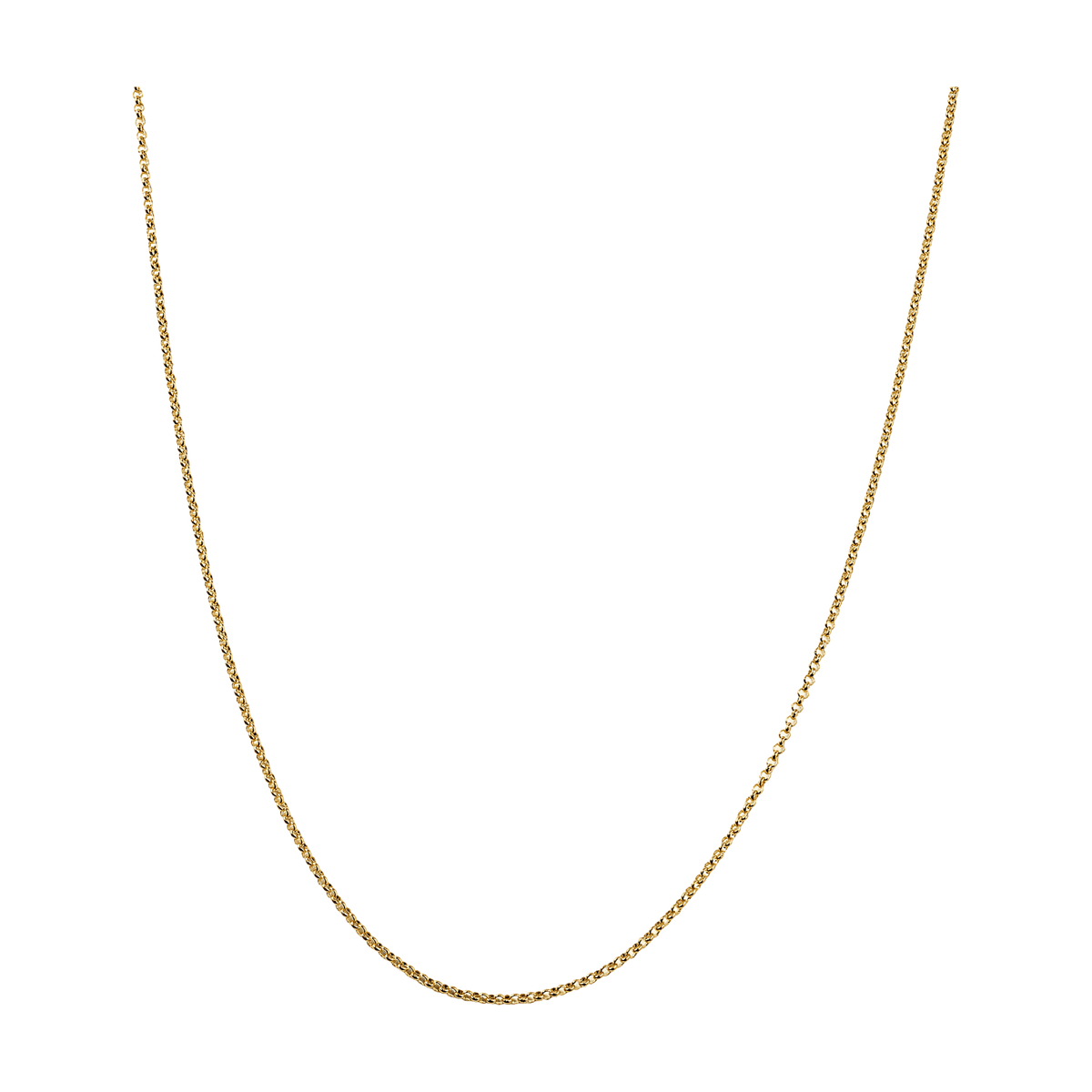 Syster P Kette Beloved Medium Rolo, vergoldet