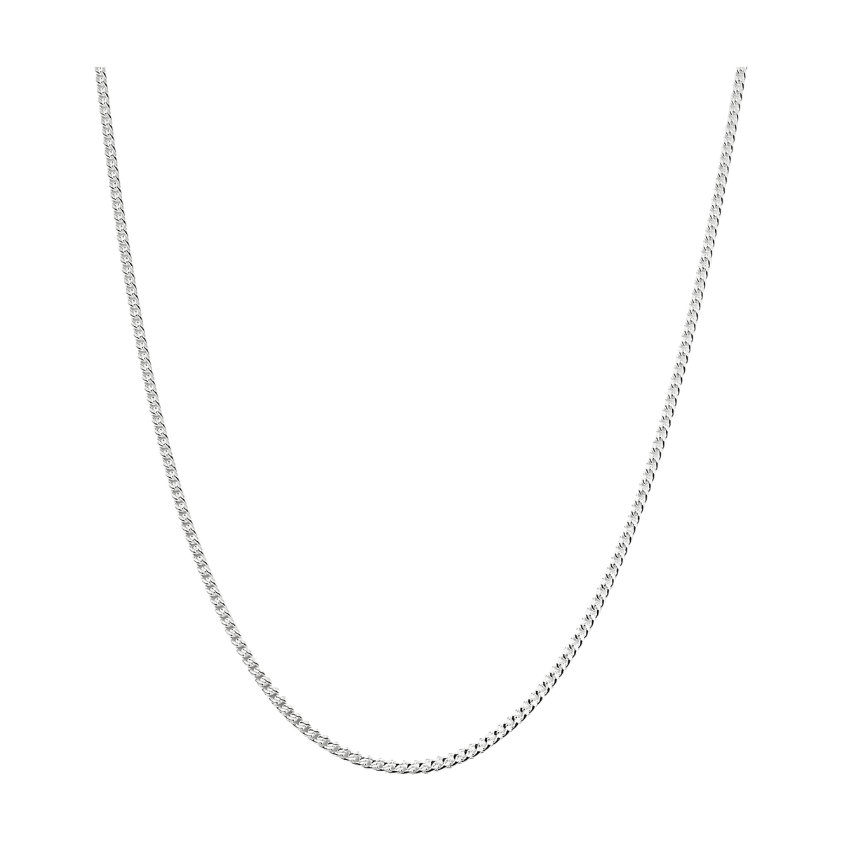 Syster P Kette Beloved Short Curb, Silber