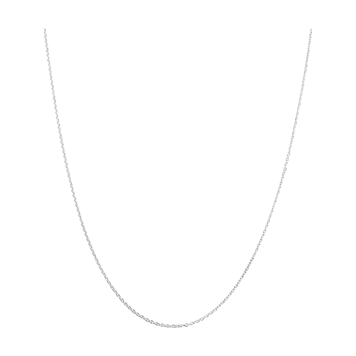 Syster P Kette Beloved Short Oval, Silber