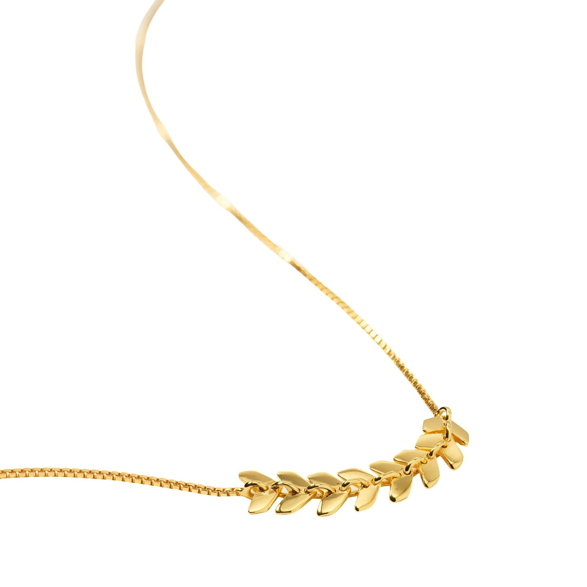 Syster P Kette Layers Simone, vergoldet