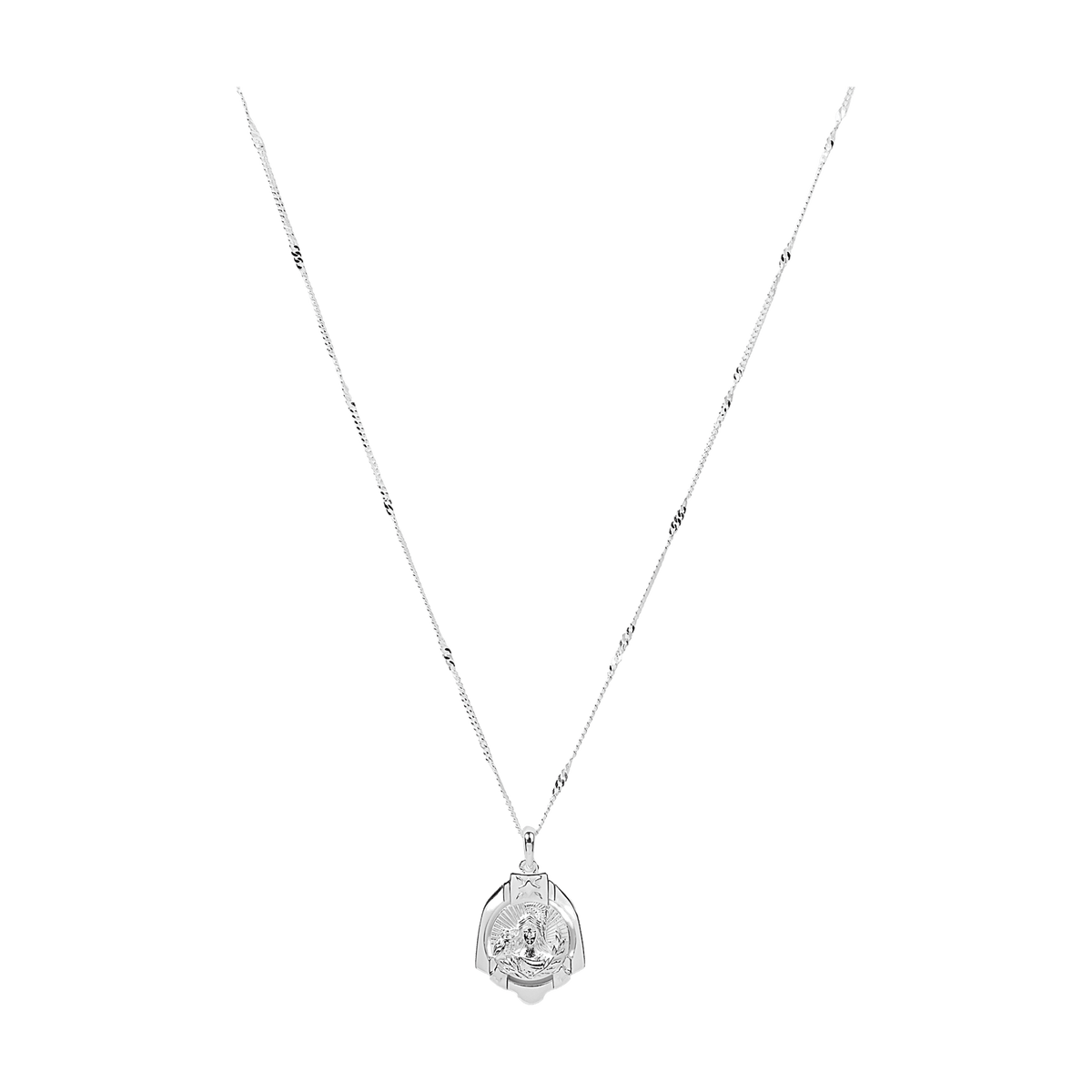 Syster P Kette Lucky Coin Athena, Silber