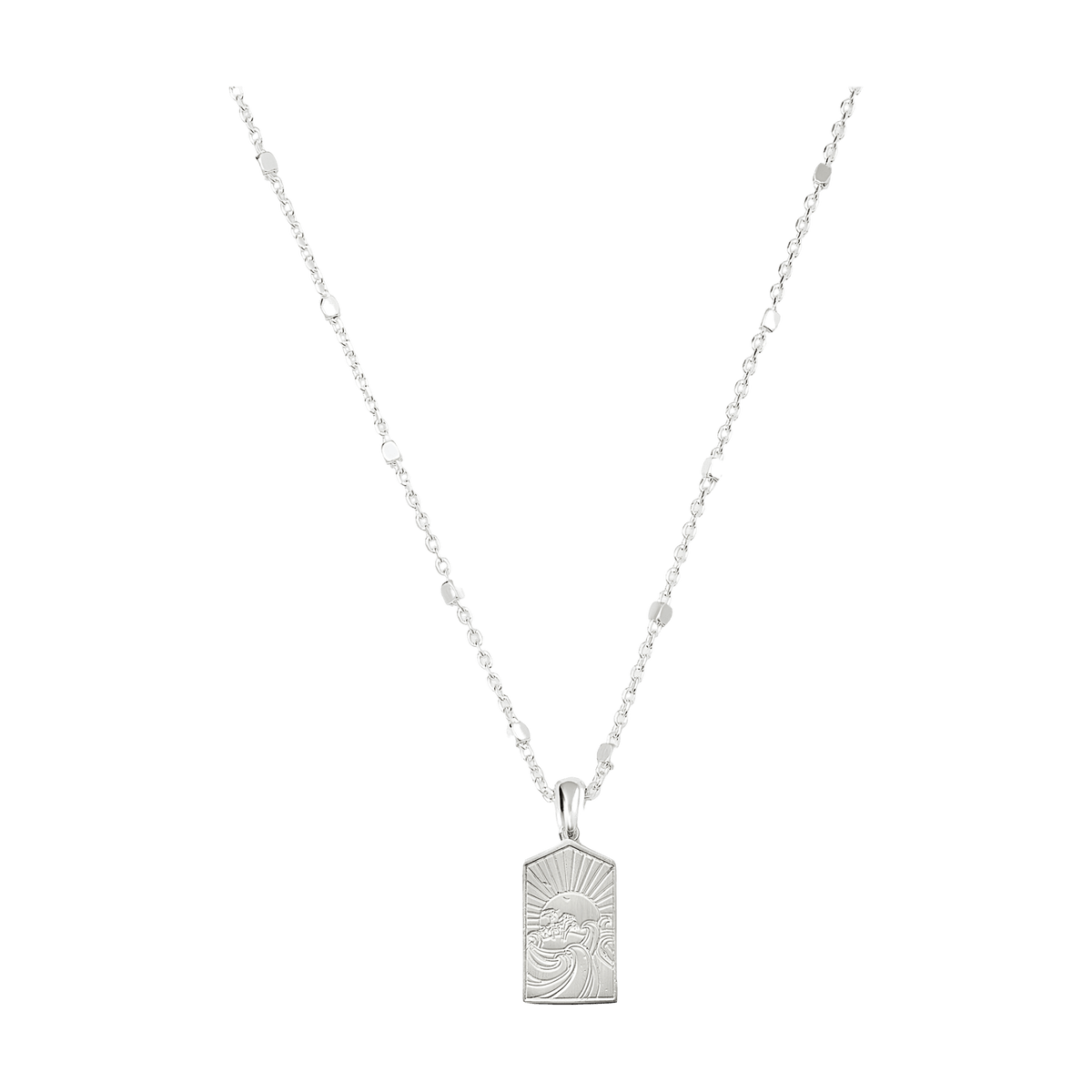 Syster P Kette Lucky Coin Keep Dreaming, Silber