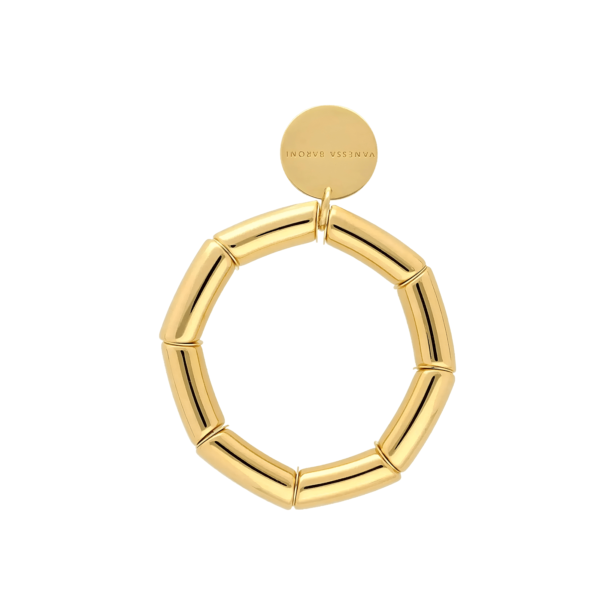 Vanessa Baroni Armband Flex, gold, vergoldet