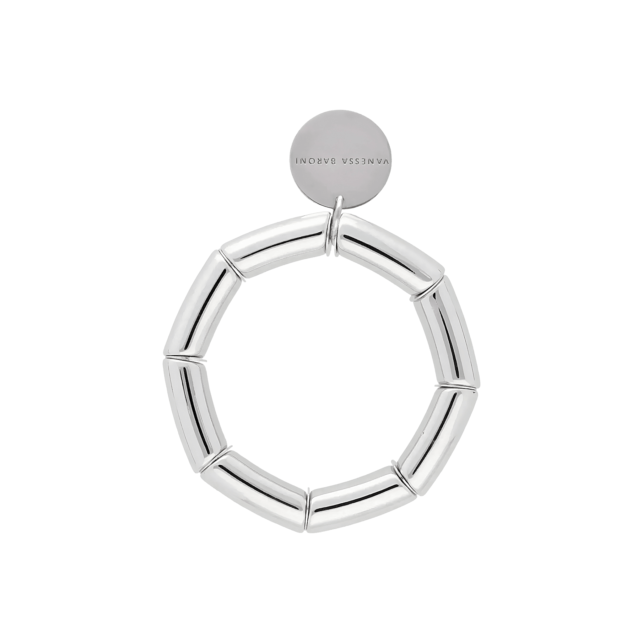 Vanessa Baroni Armband Flex, silver, versilbert