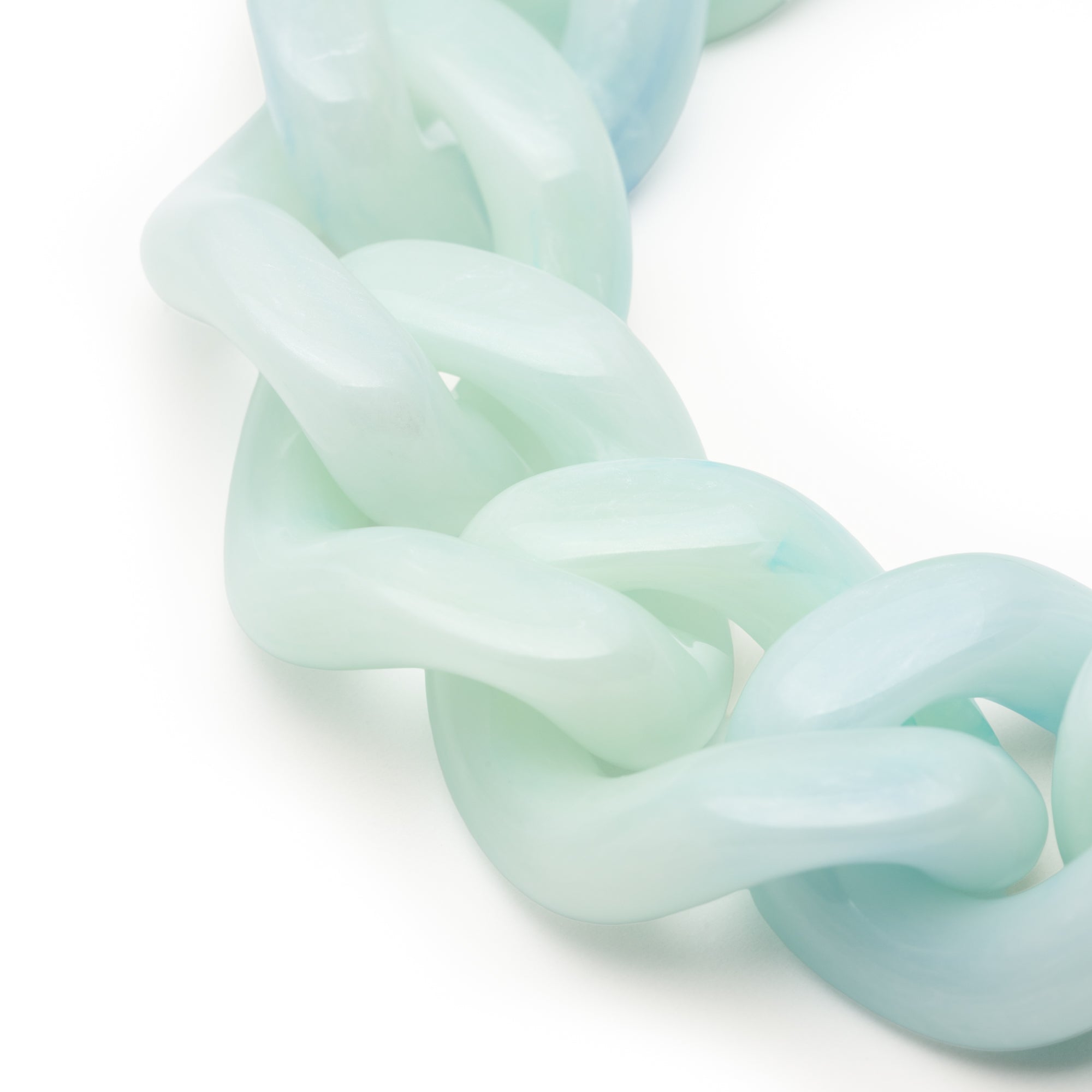 Vanessa Baroni Armband Great, cloud marble, vergoldet
