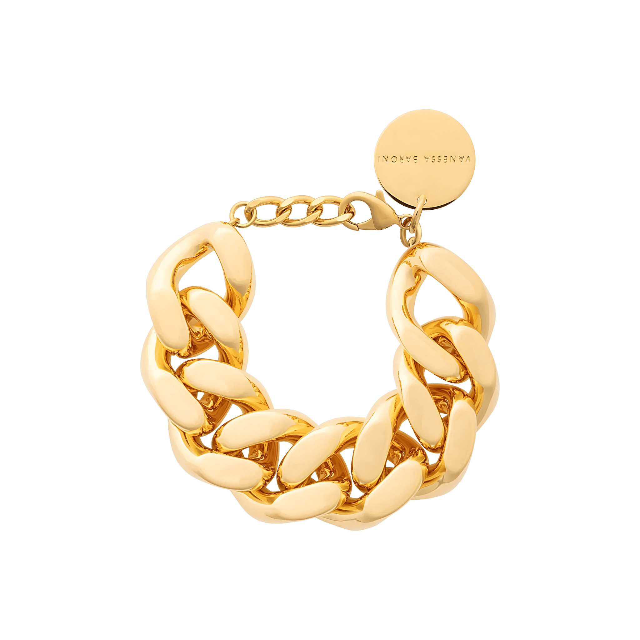 Vanessa Baroni Armband Great, gold, vergoldet