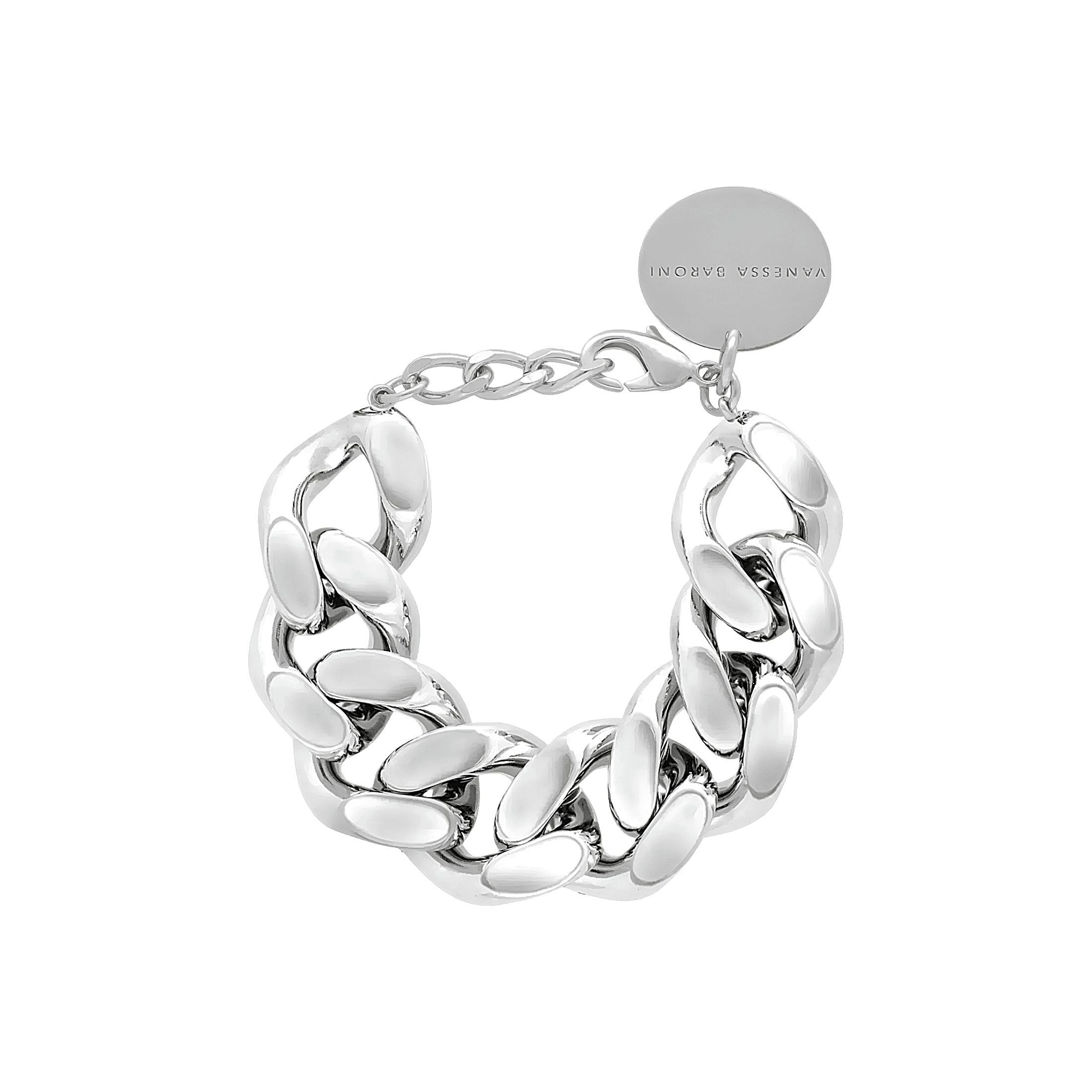 Vanessa Baroni Armband Great, silver, versilbert