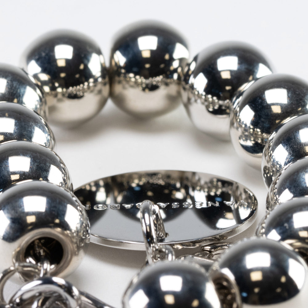 Vanessa Baroni Armband Mini Beads, silver, versilbert