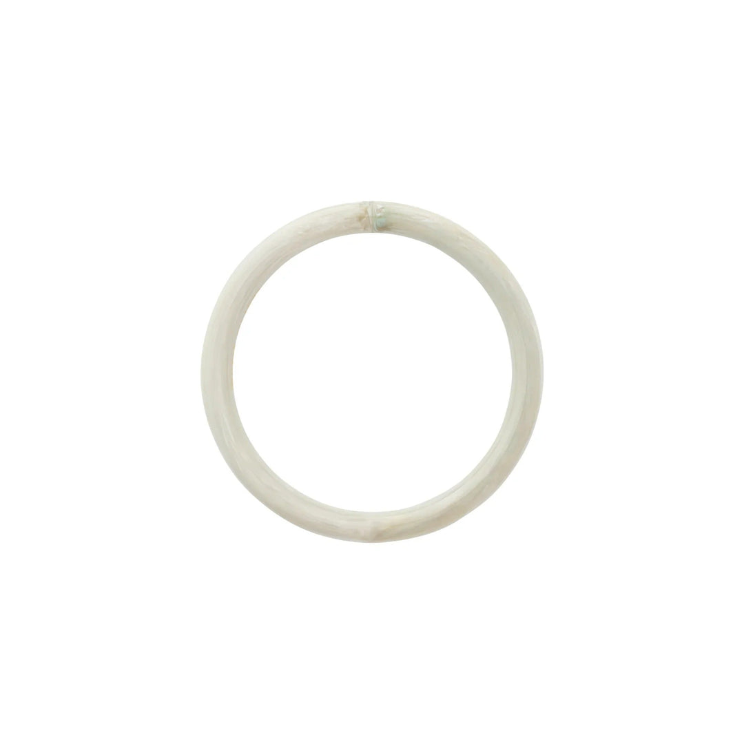 Vanessa Baroni Armreif Aurora Bangle, snow green marble