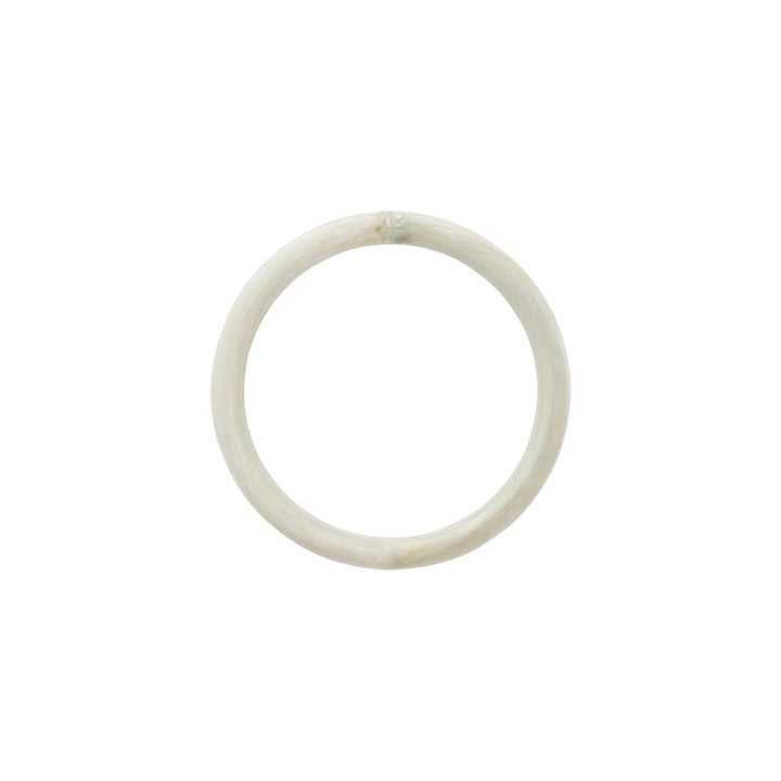 Vanessa Baroni Armreif Aurora Bangle, snow green marble