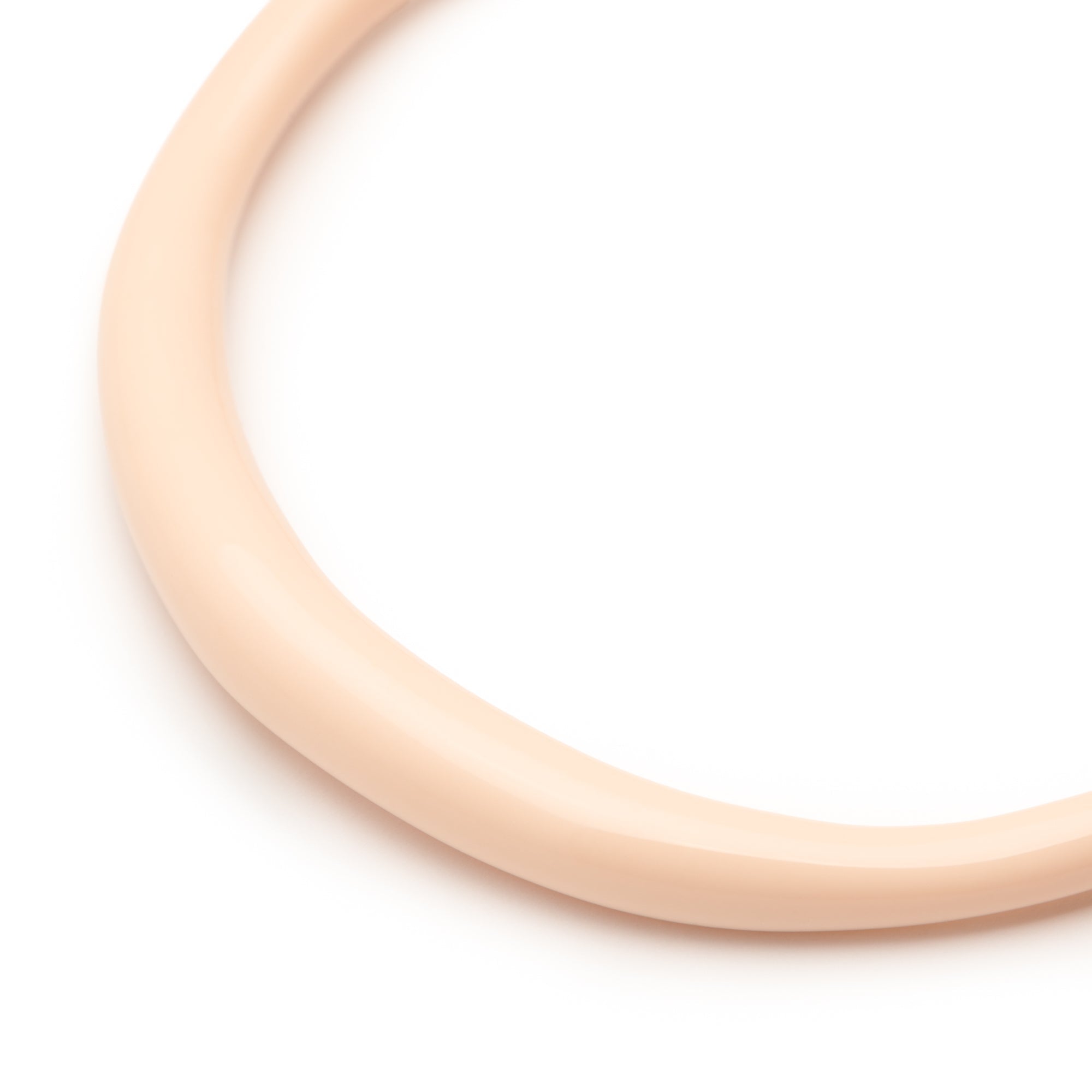 Vanessa Baroni Armreif Thin Loop, latte