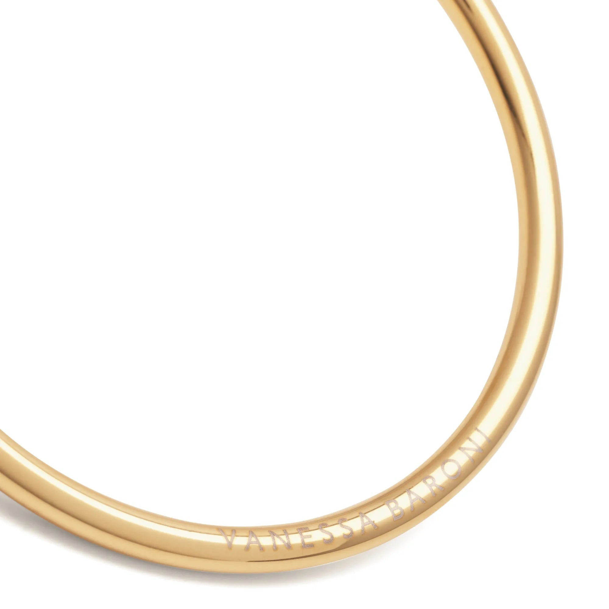 Vanessa Baroni Armreif VB Bangle, gold, vergoldet