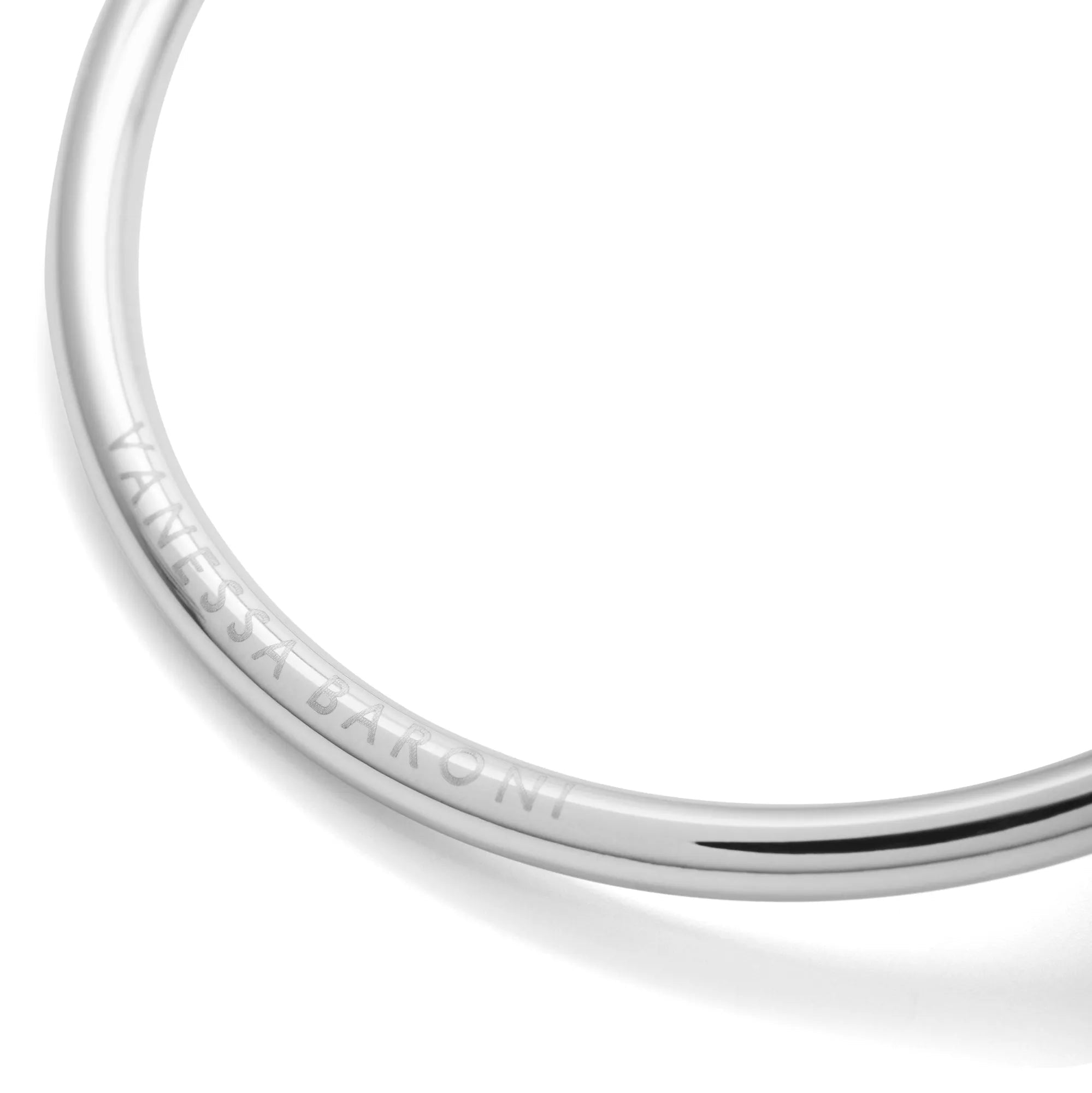 Vanessa Baroni Armreif VB Bangle, silver, versilbert