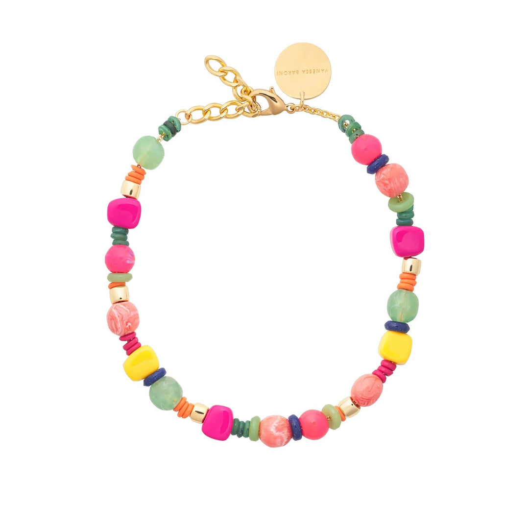Vanessa Baroni Kette Candy, vergoldet
