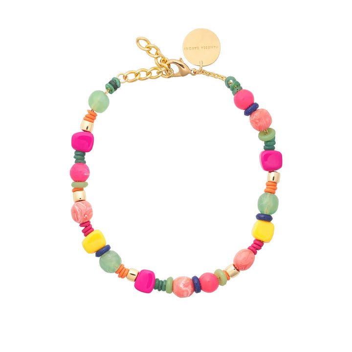 Vanessa Baroni Kette Candy, vergoldet