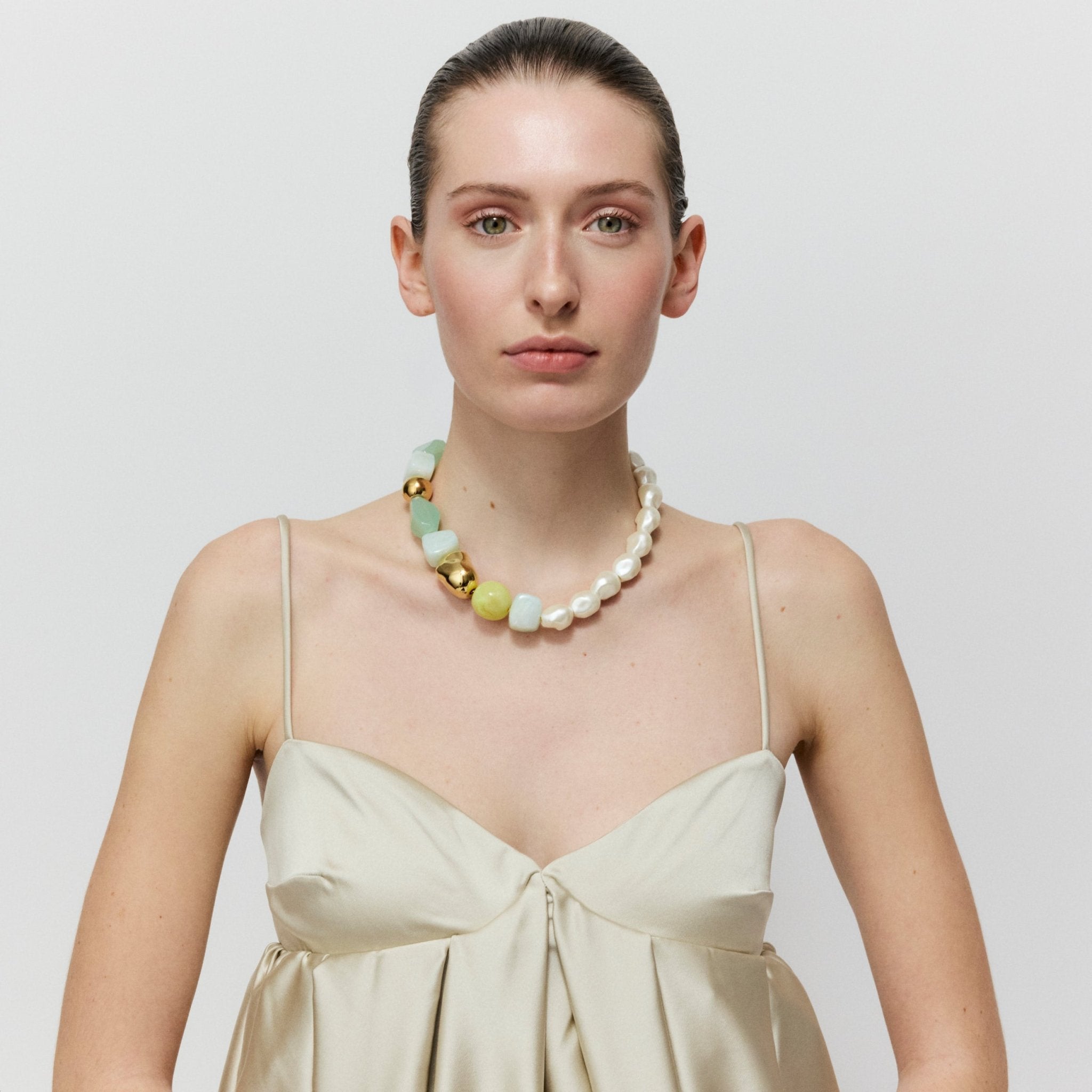 Vanessa Baroni Kette Ibiza, cloud, vergoldet