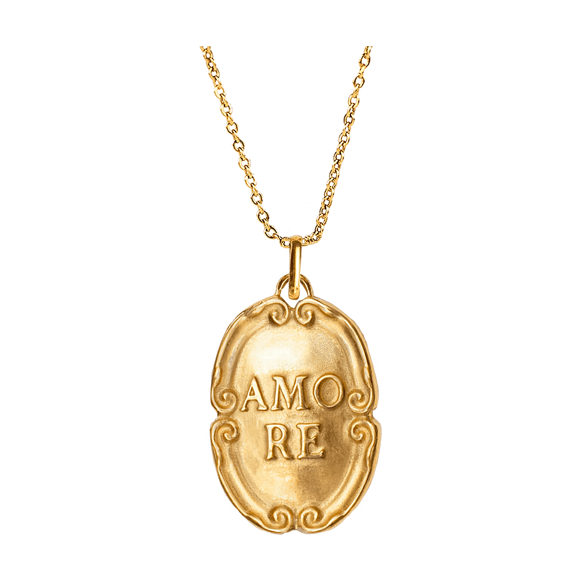 Alhaja Kette Amore, vergoldet