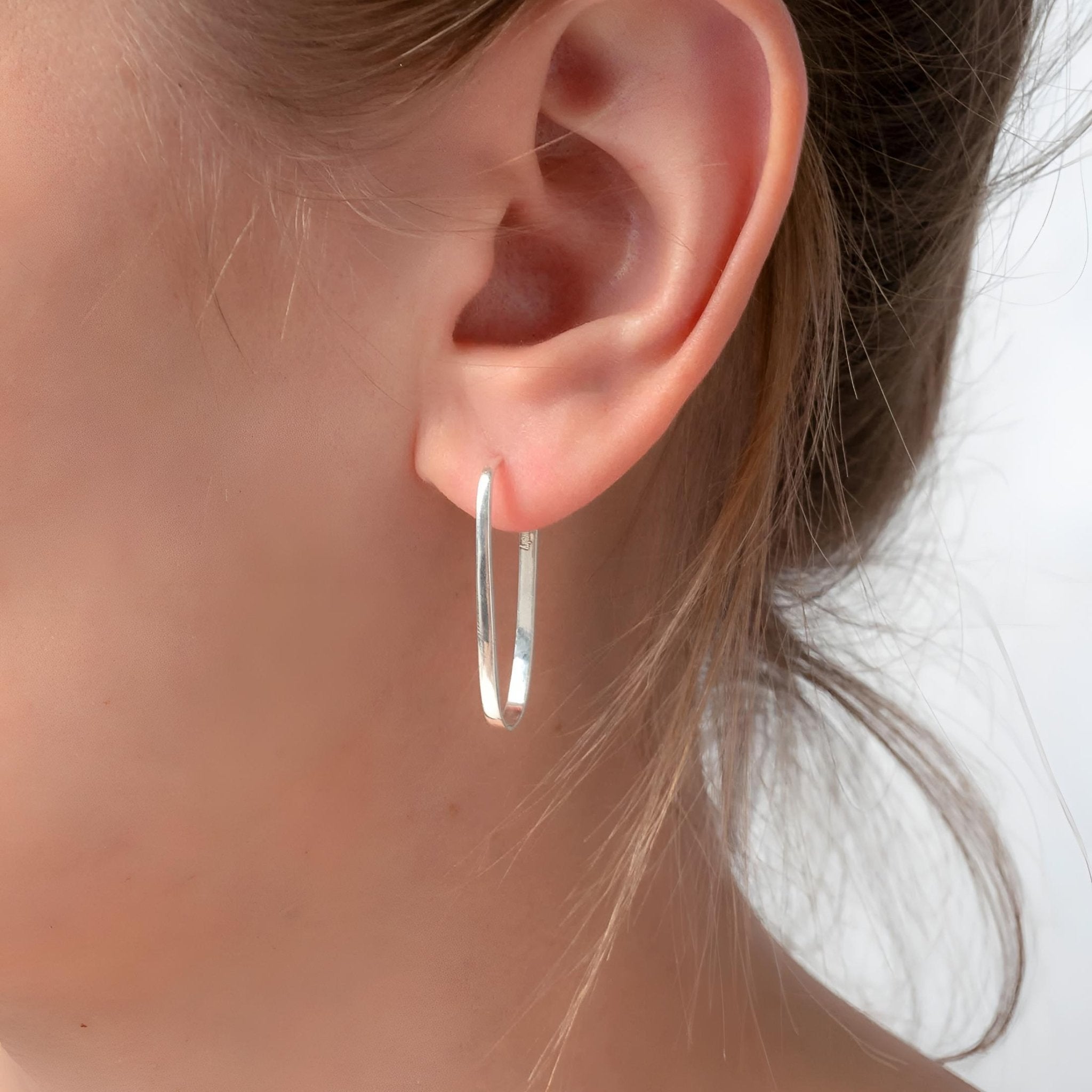 yours.Jewelry Creolen Slowly but surely, silver sea, Silber