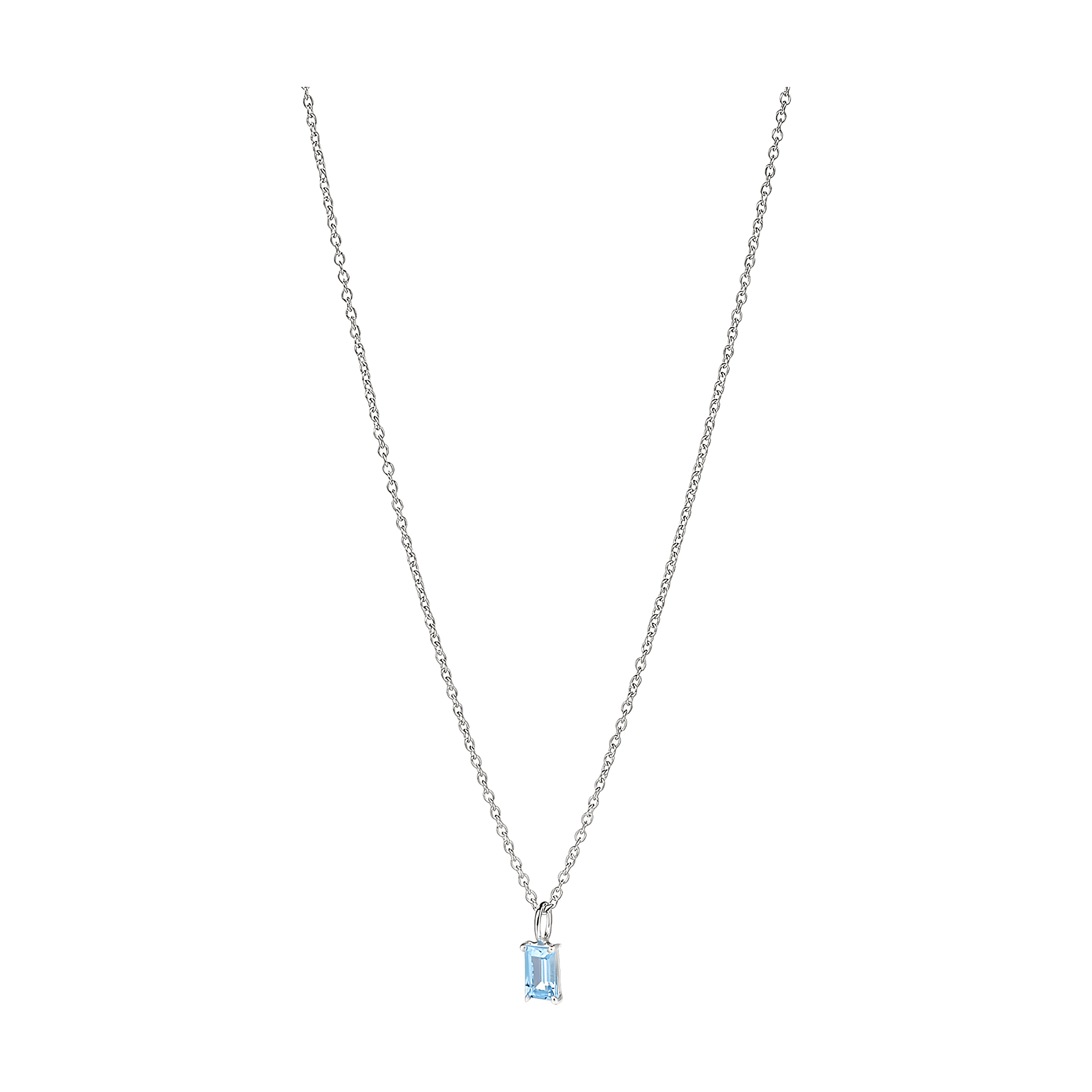 yours.Jewelry Kette Savoy Ceremony, blissful blue, Silber
