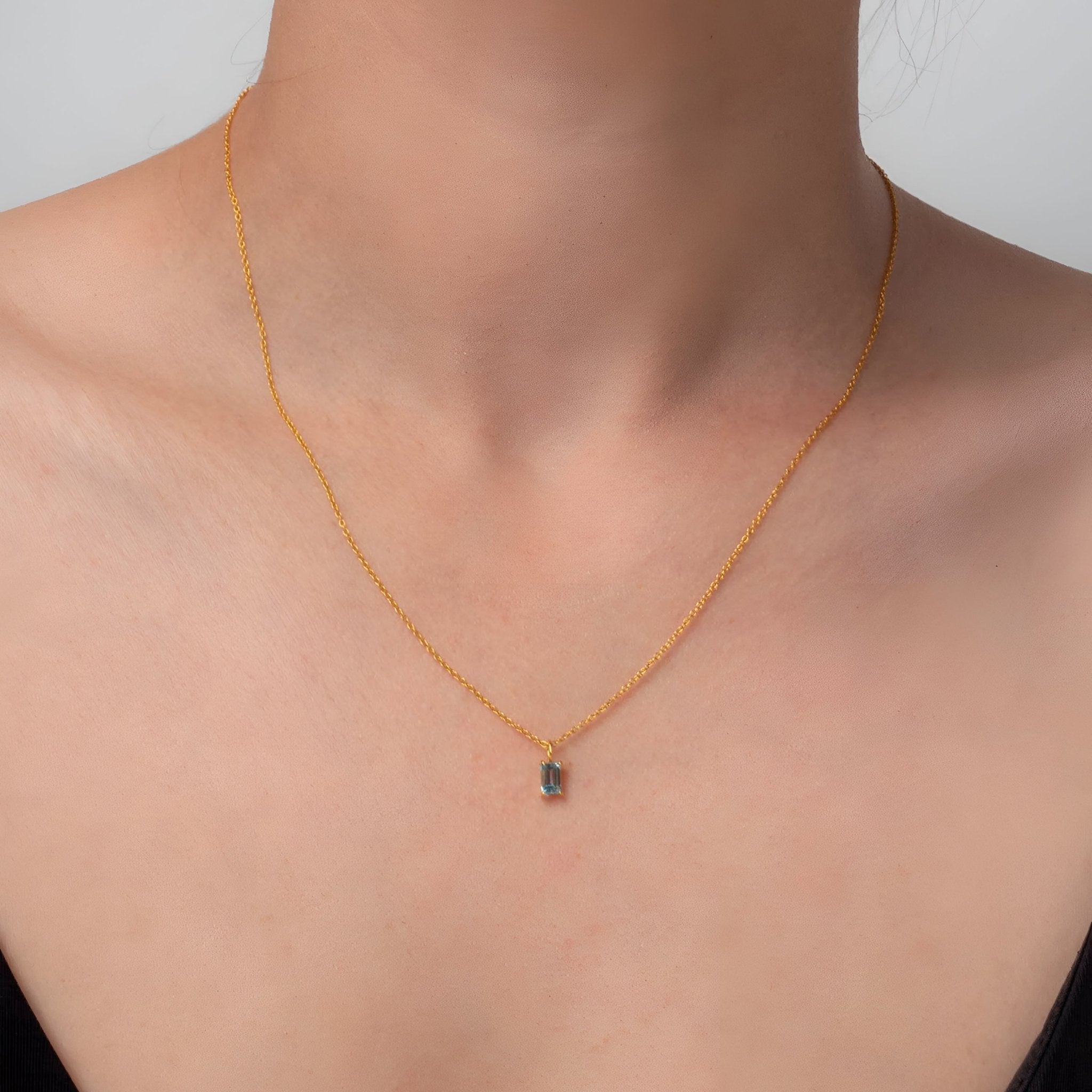 yours.Jewelry Kette Savoy Ceremony, blissful blue, vergoldet