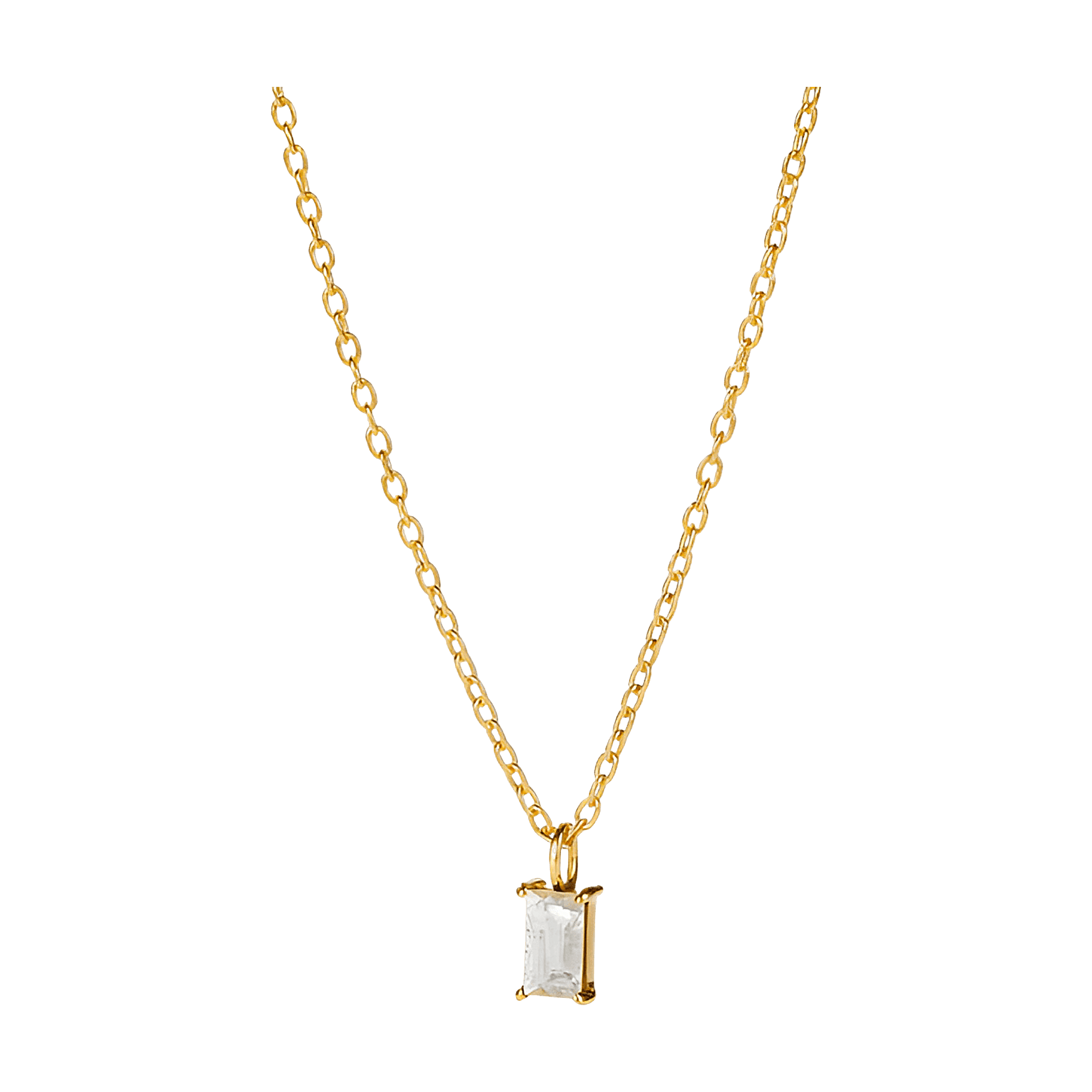yours.Jewelry Kette Savoy Ceremony, clear as day, vergoldet