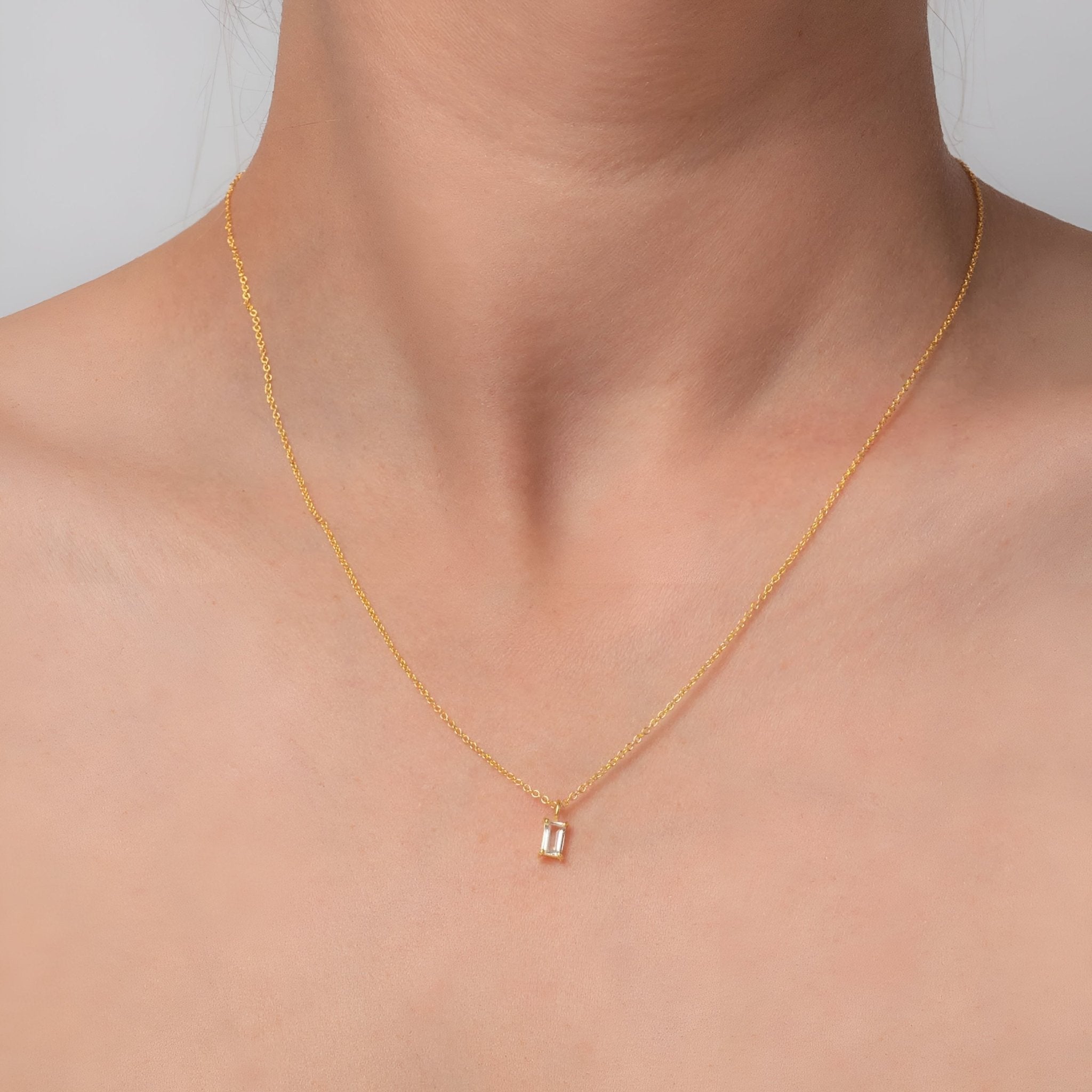 yours.Jewelry Kette Savoy Ceremony, clear as day, vergoldet