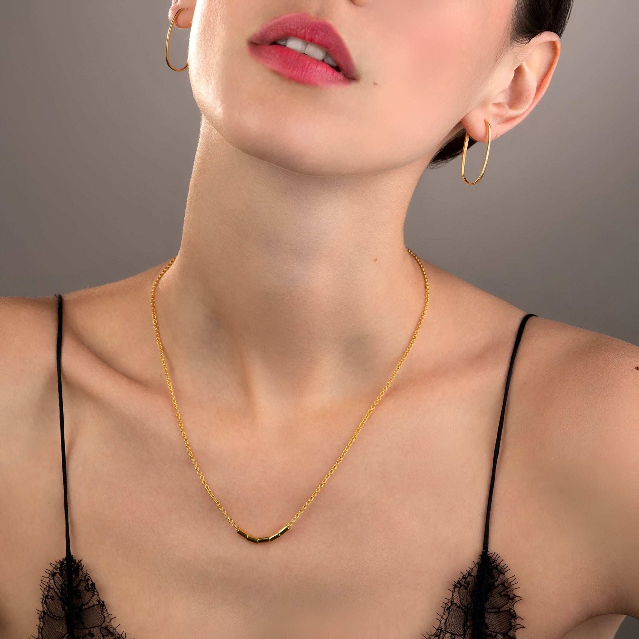 yours.Jewelry Kette Sleek Serenade, gold rush, vergoldet