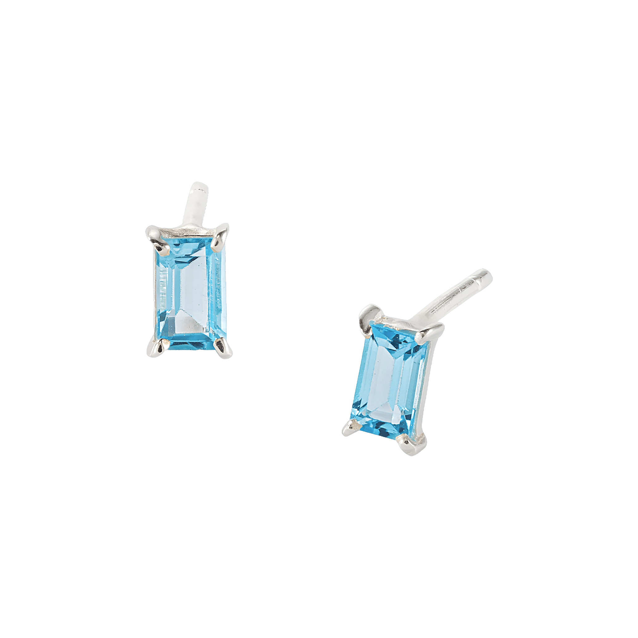 yours.Jewelry Ohrstecker Savoy Ceremony, blissful blue, Silber