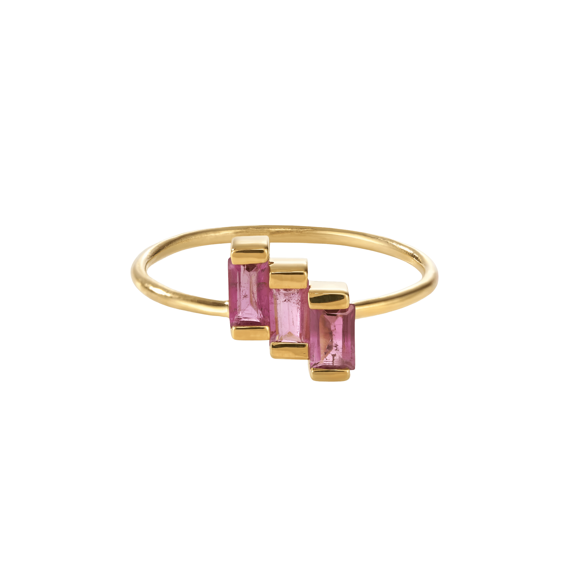 yours.Jewelry Ring Stairway to the Stars, cozy candy, vergoldet