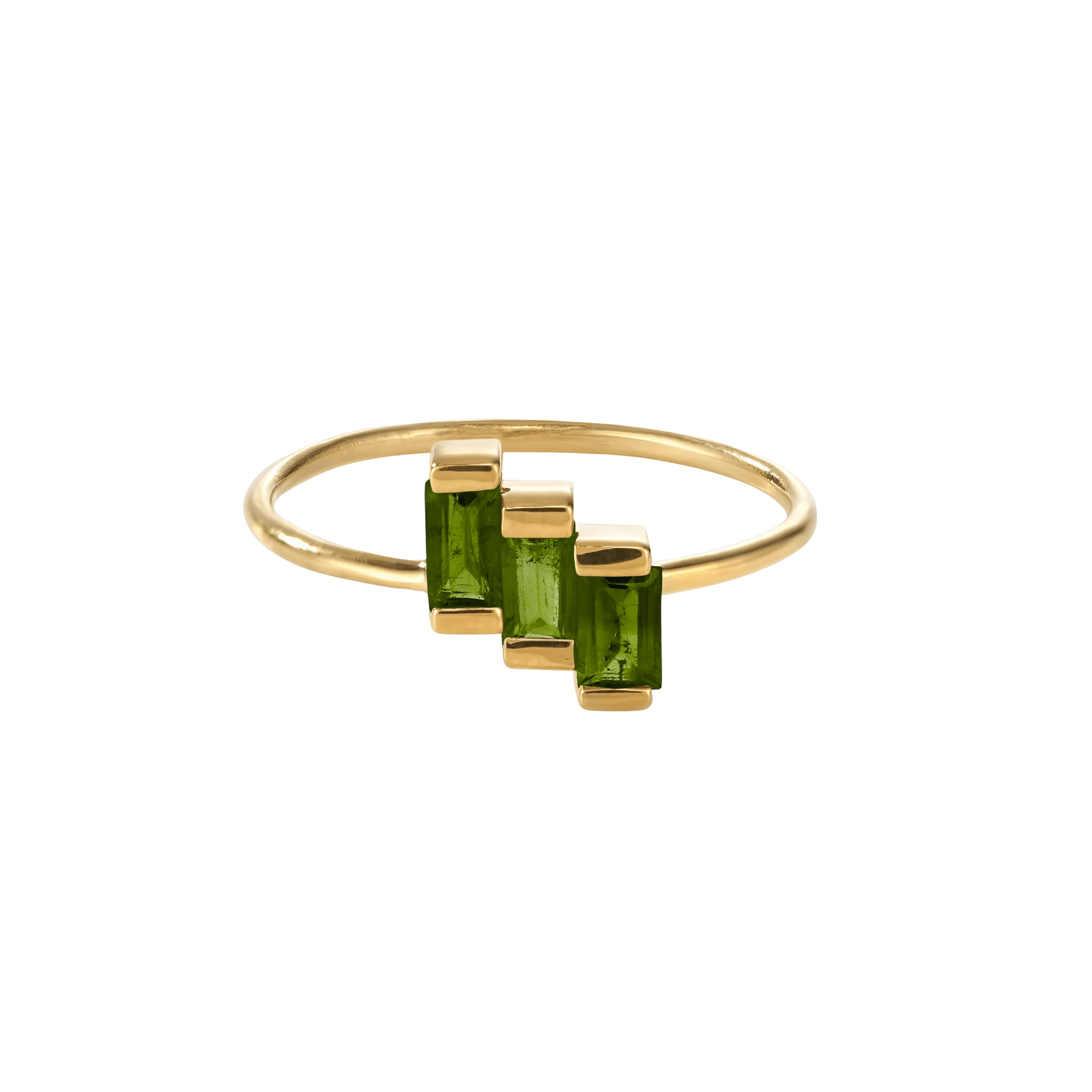 yours.Jewelry Ring Stairway to the Stars, shake that tree, vergoldet