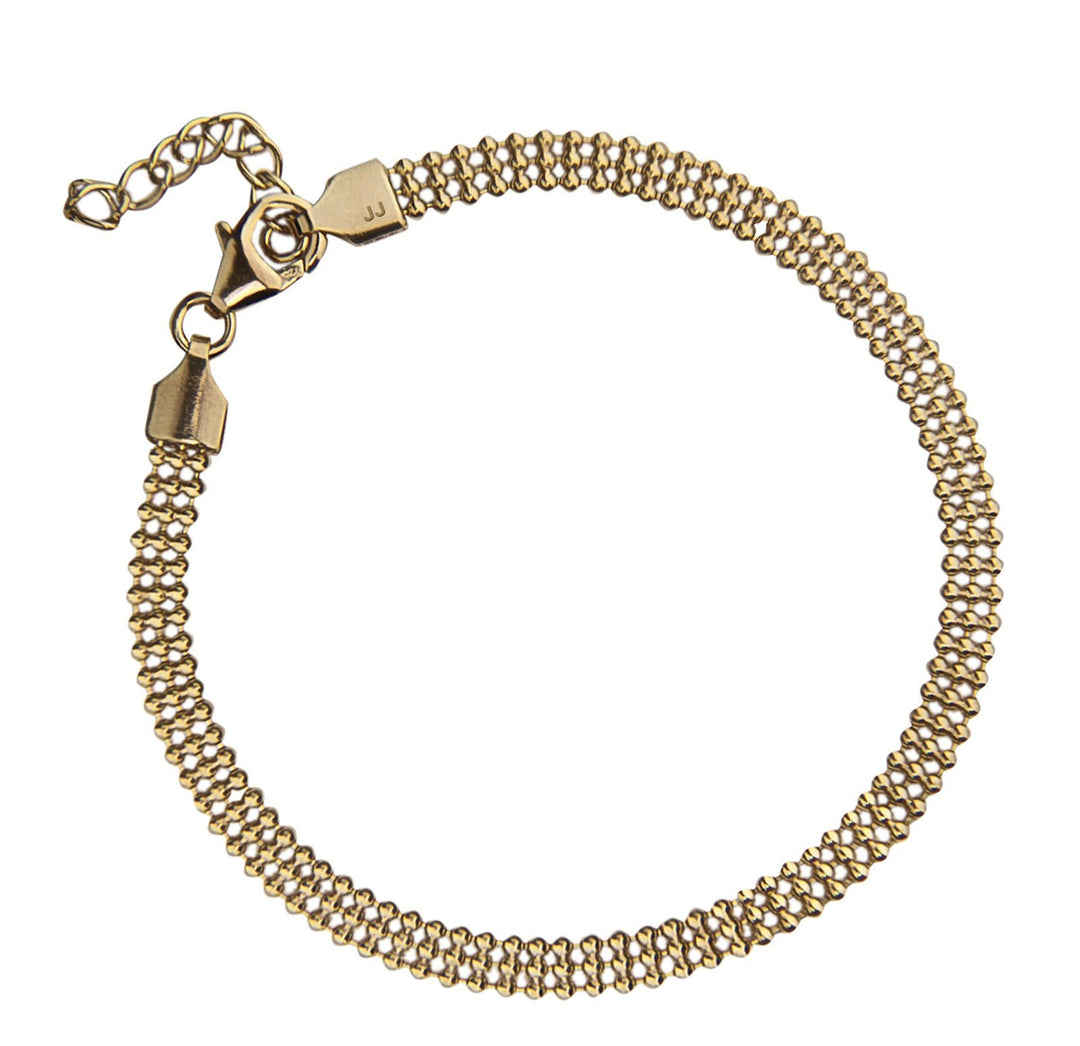 Jeberg Jewellery Armband Eleanor, vergoldet