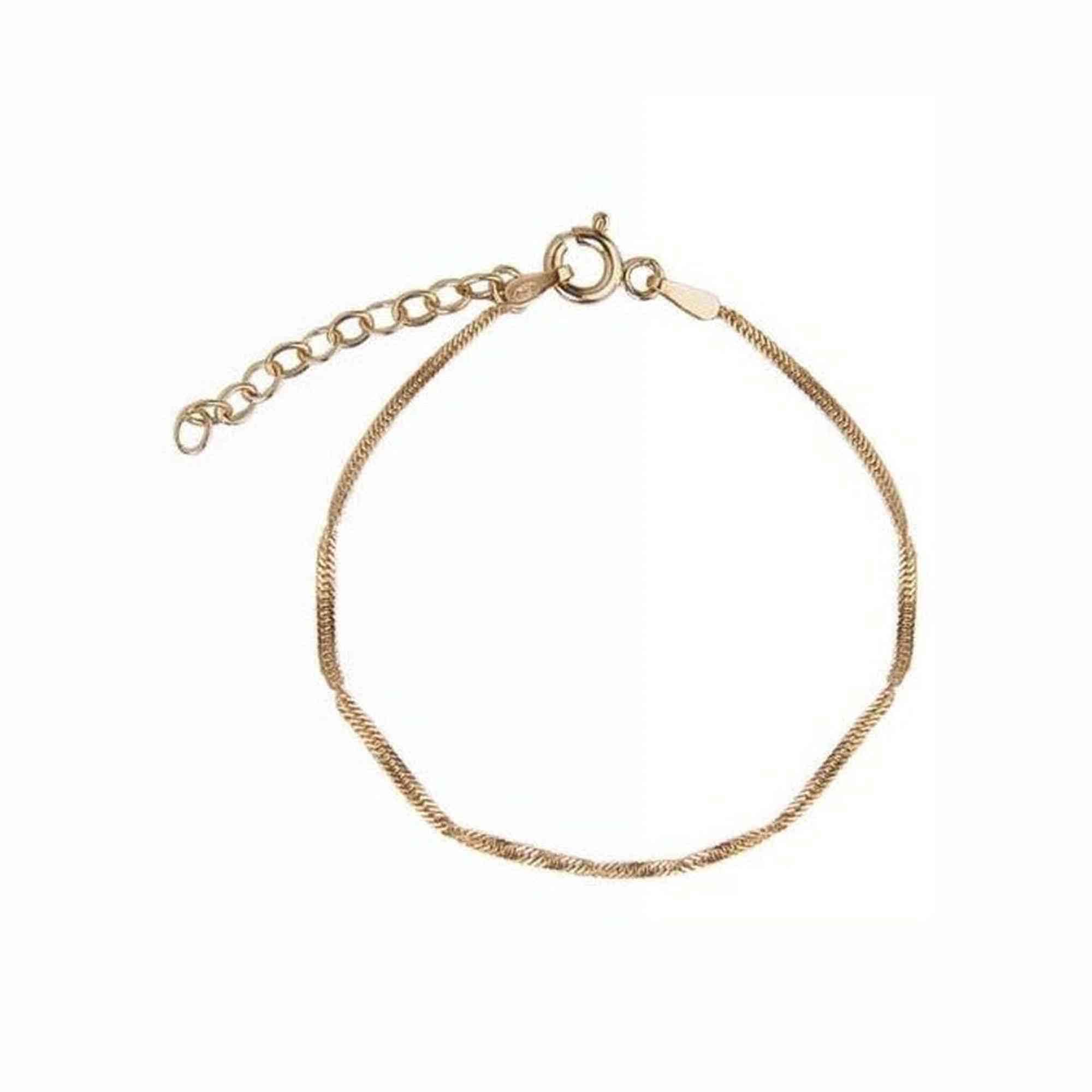 Jeberg Jewellery Armband Lila, vergoldet