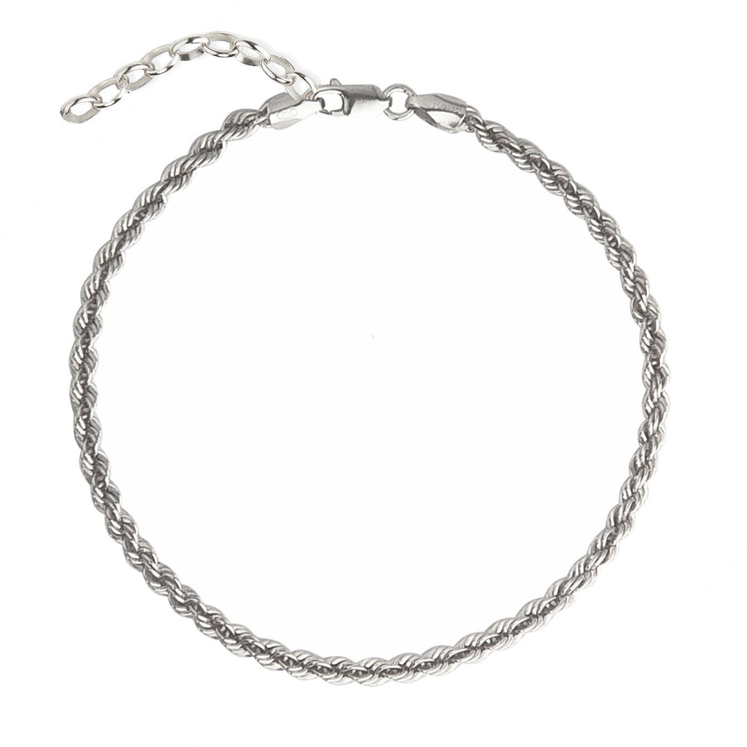 Jeberg Jewellery Armband Robin Chunky, Silber