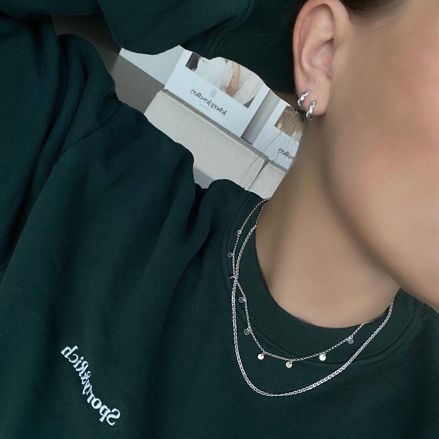 Jeberg Jewellery Kette Sydney, Silber