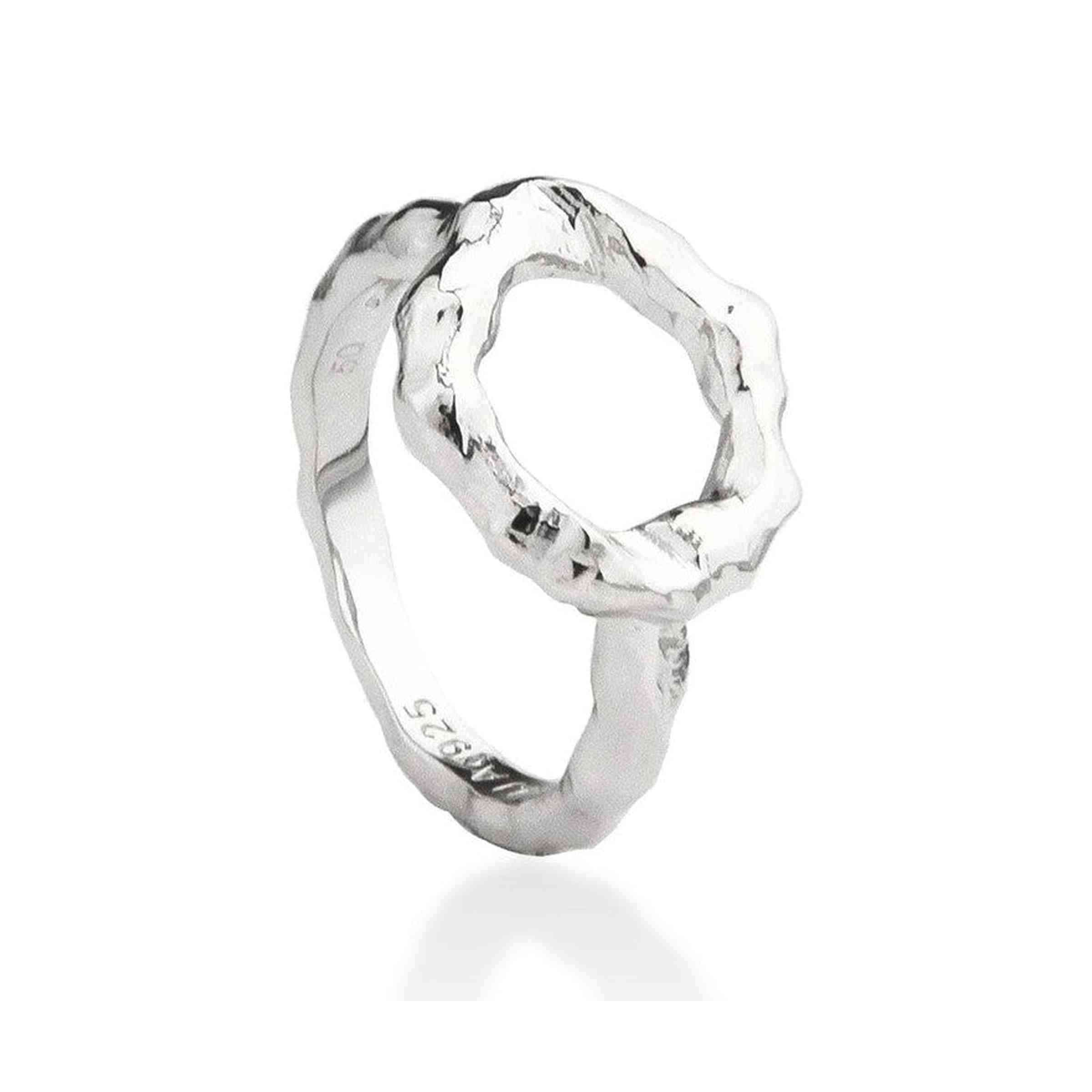 Jeberg Jewellery Ring Circle of Love, Silber
