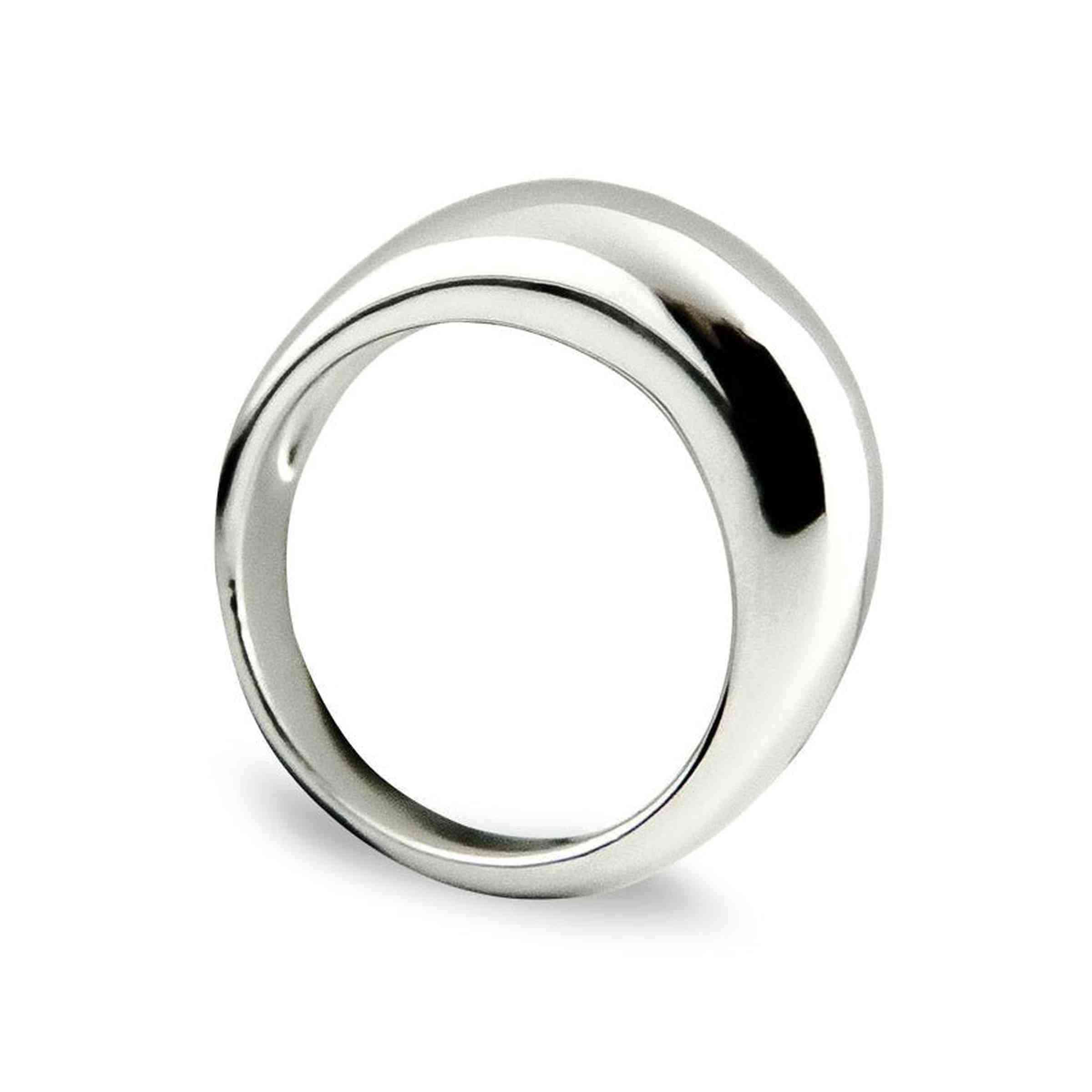 Jeberg Jewellery Ring Dome, Silber